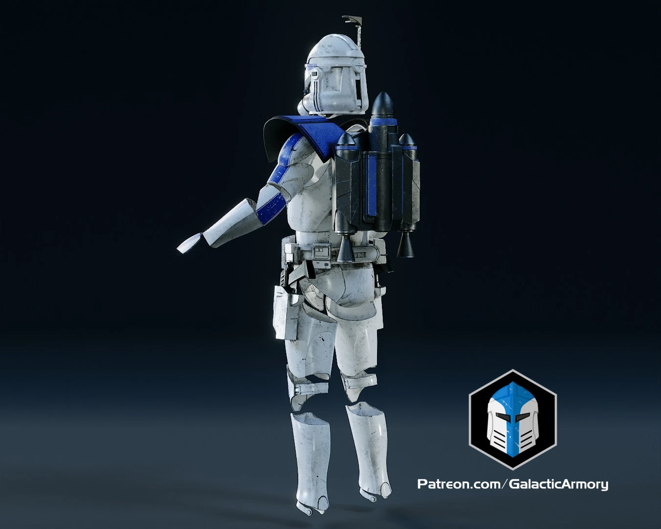 Realistic Captain Rex Armor - 3D Print Files 7 Realistic Captain Rex Armor - 3D Print Files - Image 5