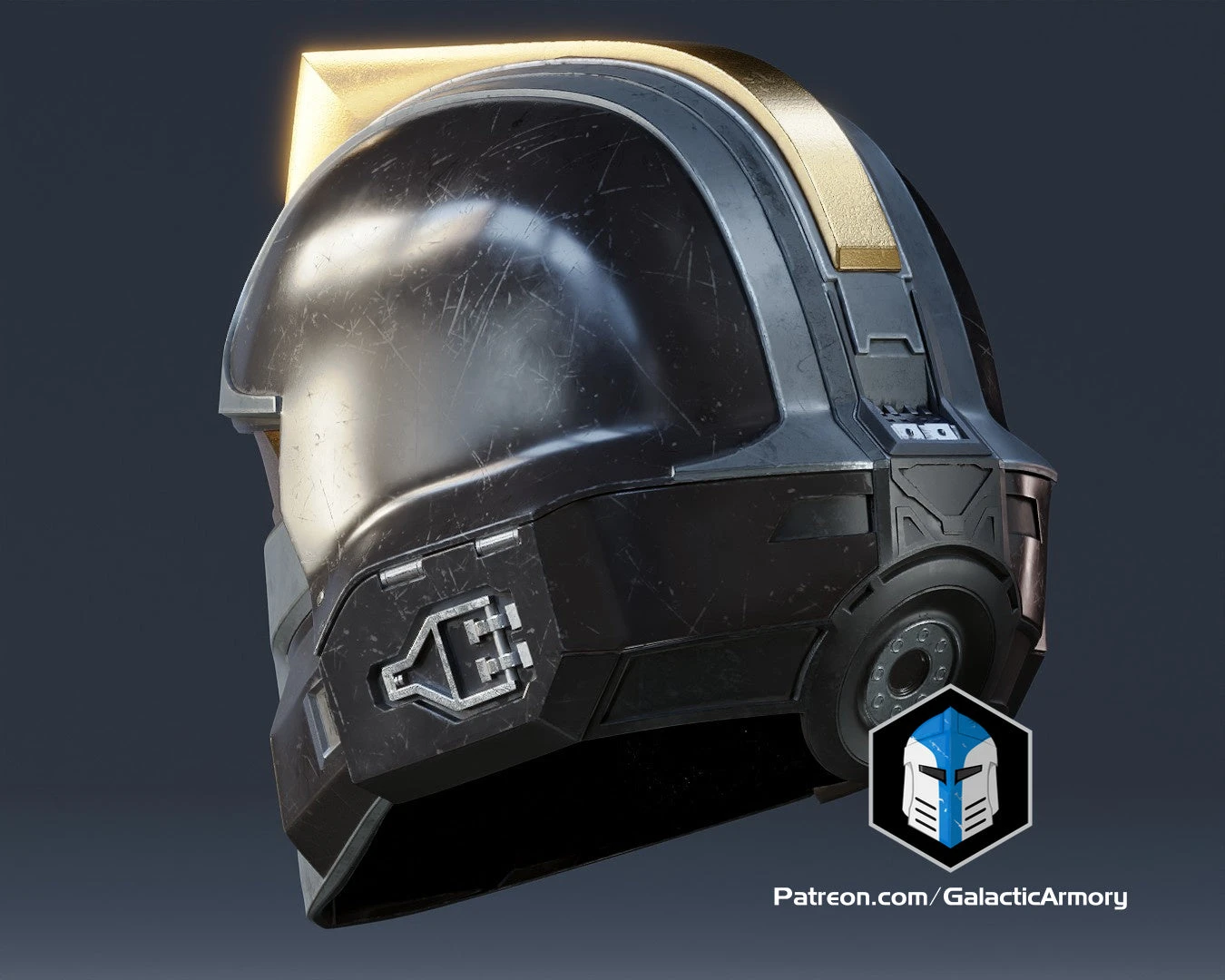 Helldivers 2 Helmet - Hero Of The Federation - 3D Print Files 9 Helldivers 2 Helmet - Hero Of The Federation - 3D Print Files - Image 7