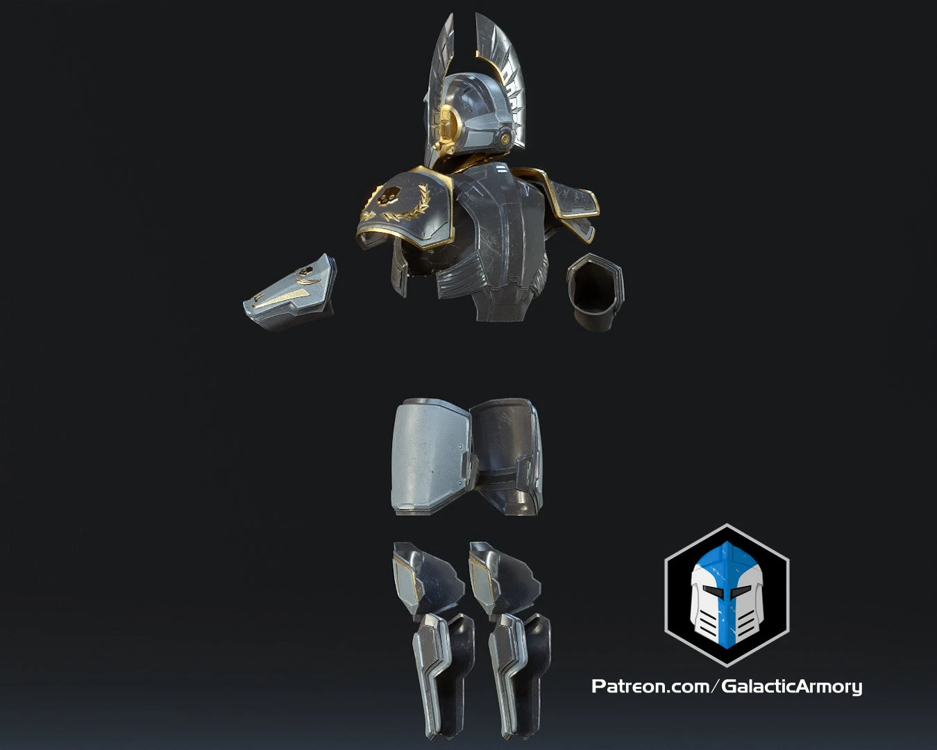 Helldivers 2 Armor - Savior Of The Free - 3D Print Files 8 Helldivers 2 Armor - Savior Of The Free - 3D Print Files - Image 6