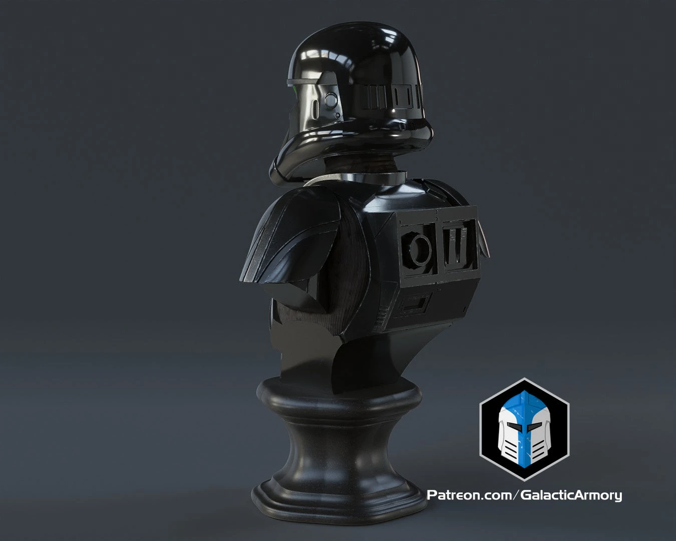 Death Trooper Bust - 3D Print Files 9 Death Trooper Bust - 3D Print Files - Image 7