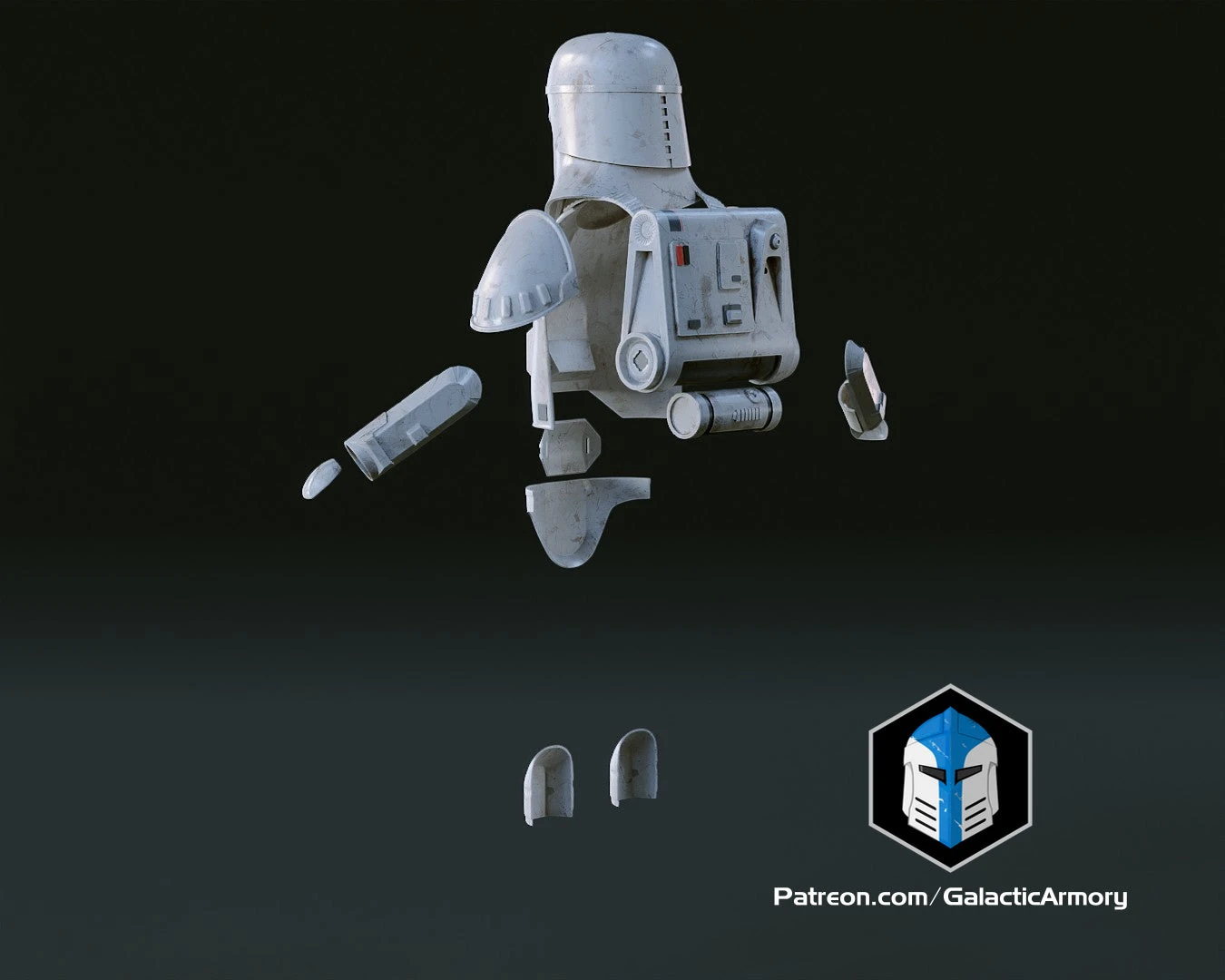 ESB Snowtrooper Helmet & Armor - 3D Print Files 7 ESB Snowtrooper Helmet & Armor - 3D Print Files - Image 5