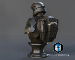 ODST Bust - 3D Print Files 19 ODST Bust - 3D Print Files -Galactic Armory Store 10003 4