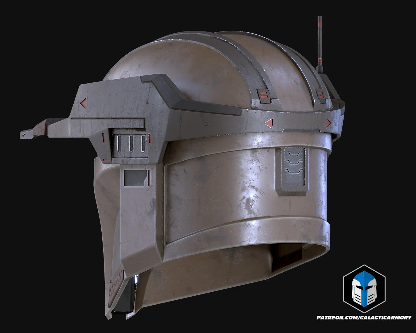 Cowboy Mando Helmet - 3D Print Files 10 Cowboy Mando Helmet - 3D Print Files - Image 8