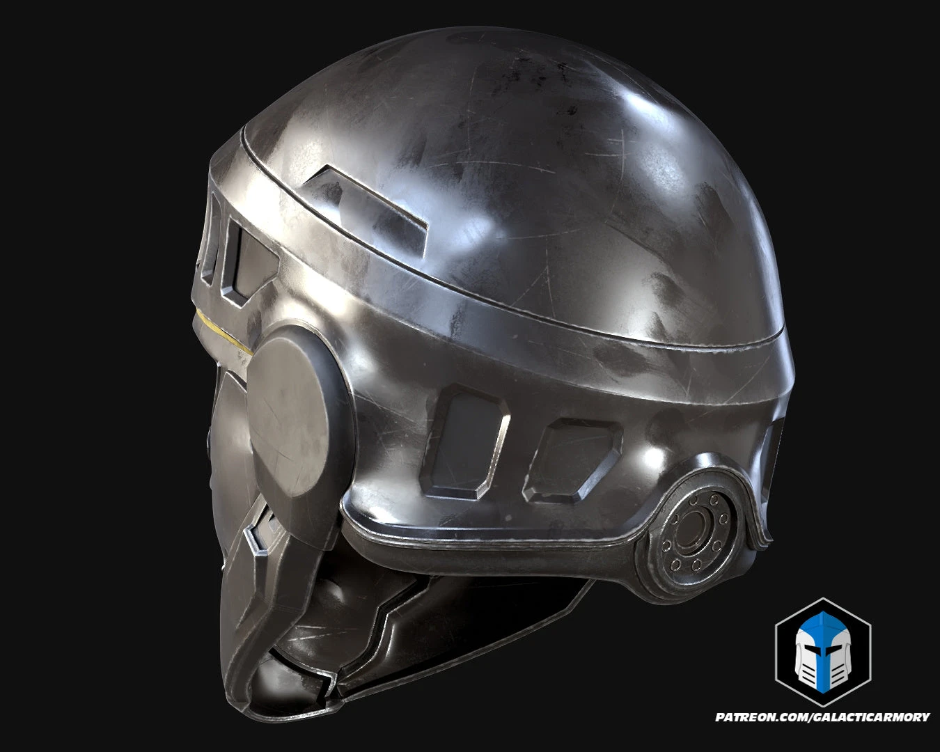 Helldivers 2 - Righteous Helmet - 3D Print Files 14 Helldivers 2 - Righteous Helmet - 3D Print Files - Image 12