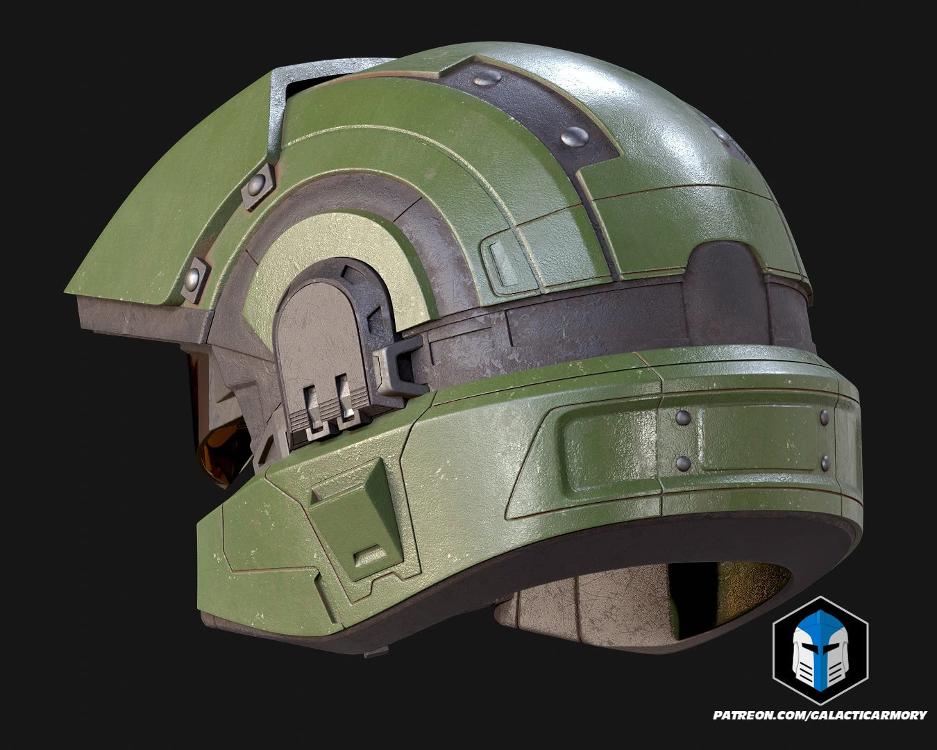 UNSC Marine Helmet - 3D Print Files 10 UNSC Marine Helmet - 3D Print Files - Image 8