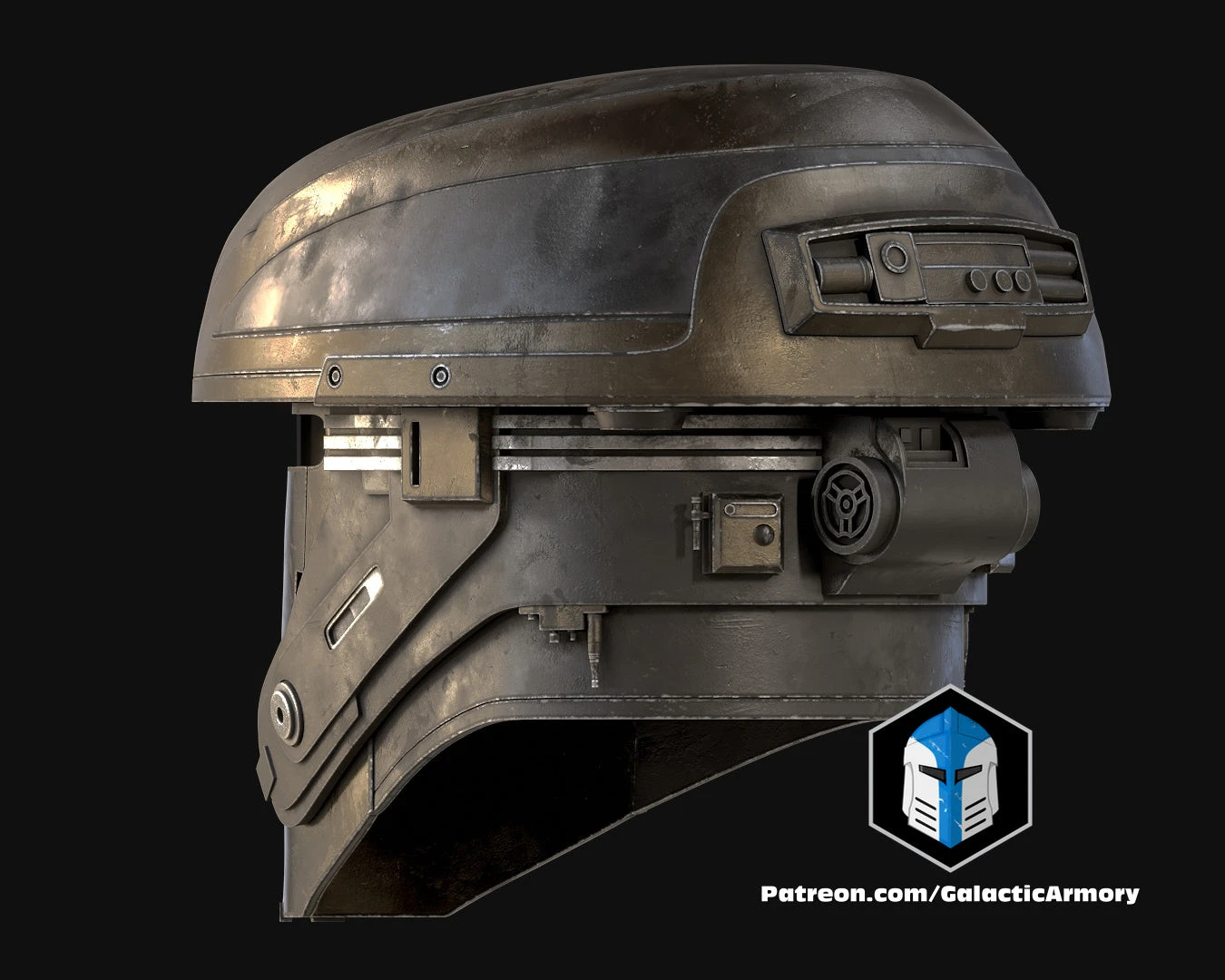 Captain Silvo's Helmet - 3D Print Files 10 Captain Silvo's Helmet - 3D Print Files - Image 8