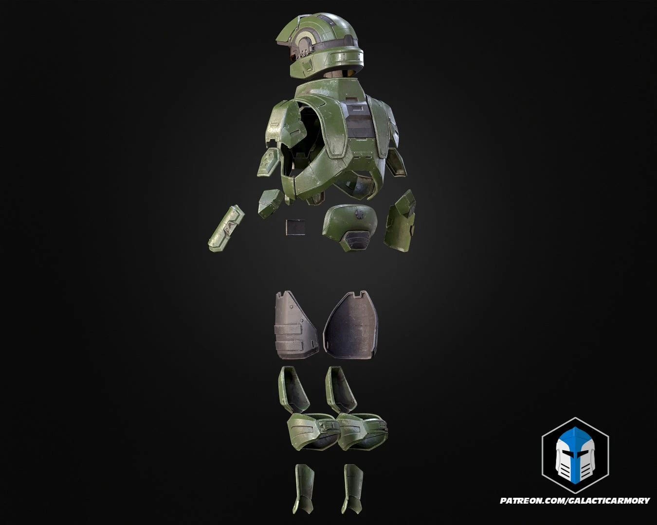 UNSC Marine Armor - 3D Print Files 7 UNSC Marine Armor - 3D Print Files - Image 5
