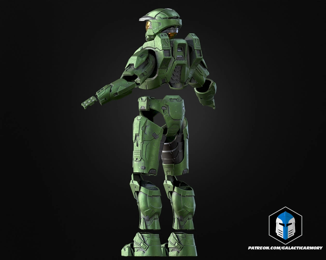 Master Chief Mark 6 Armor - 3D Print Files 7 Master Chief Mark 6 Armor - 3D Print Files - Image 5