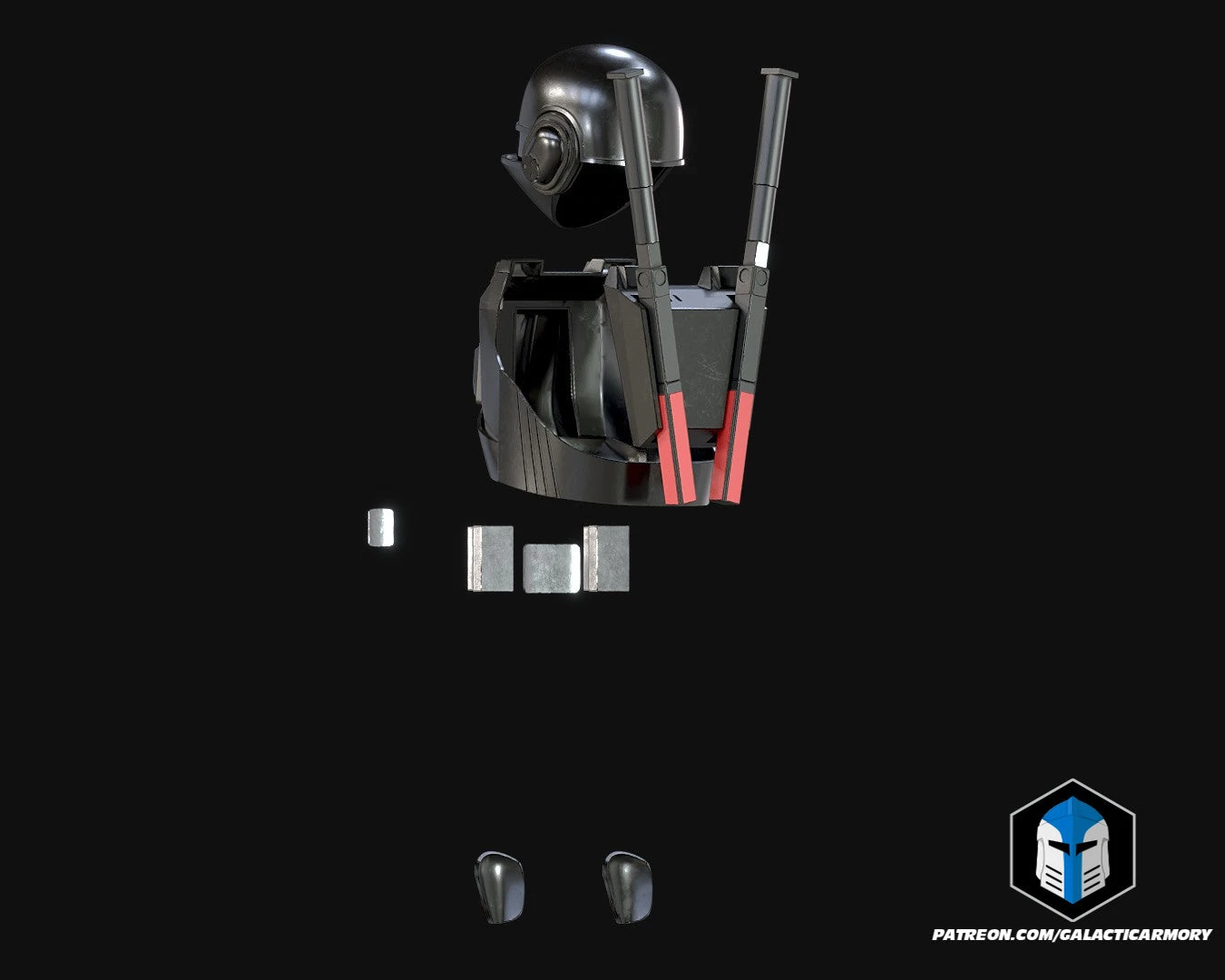 Imperial Ground Crew Armor - 3D Print Files 7 Imperial Ground Crew Armor - 3D Print Files - Image 5