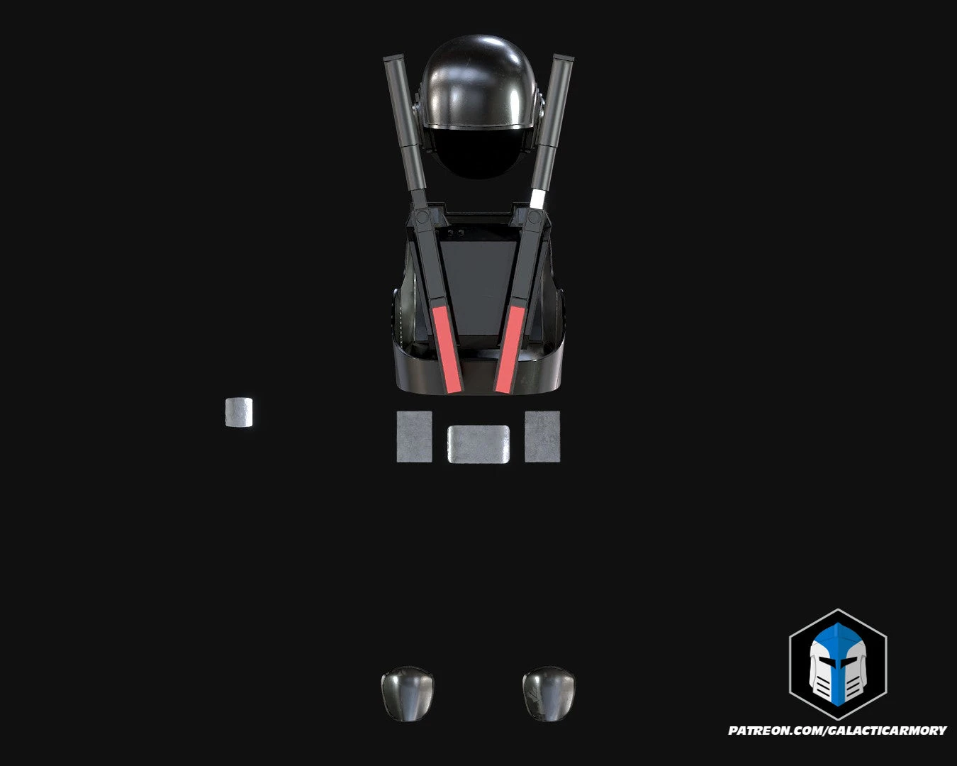 Imperial Ground Crew Armor - 3D Print Files 8 Imperial Ground Crew Armor - 3D Print Files - Image 6