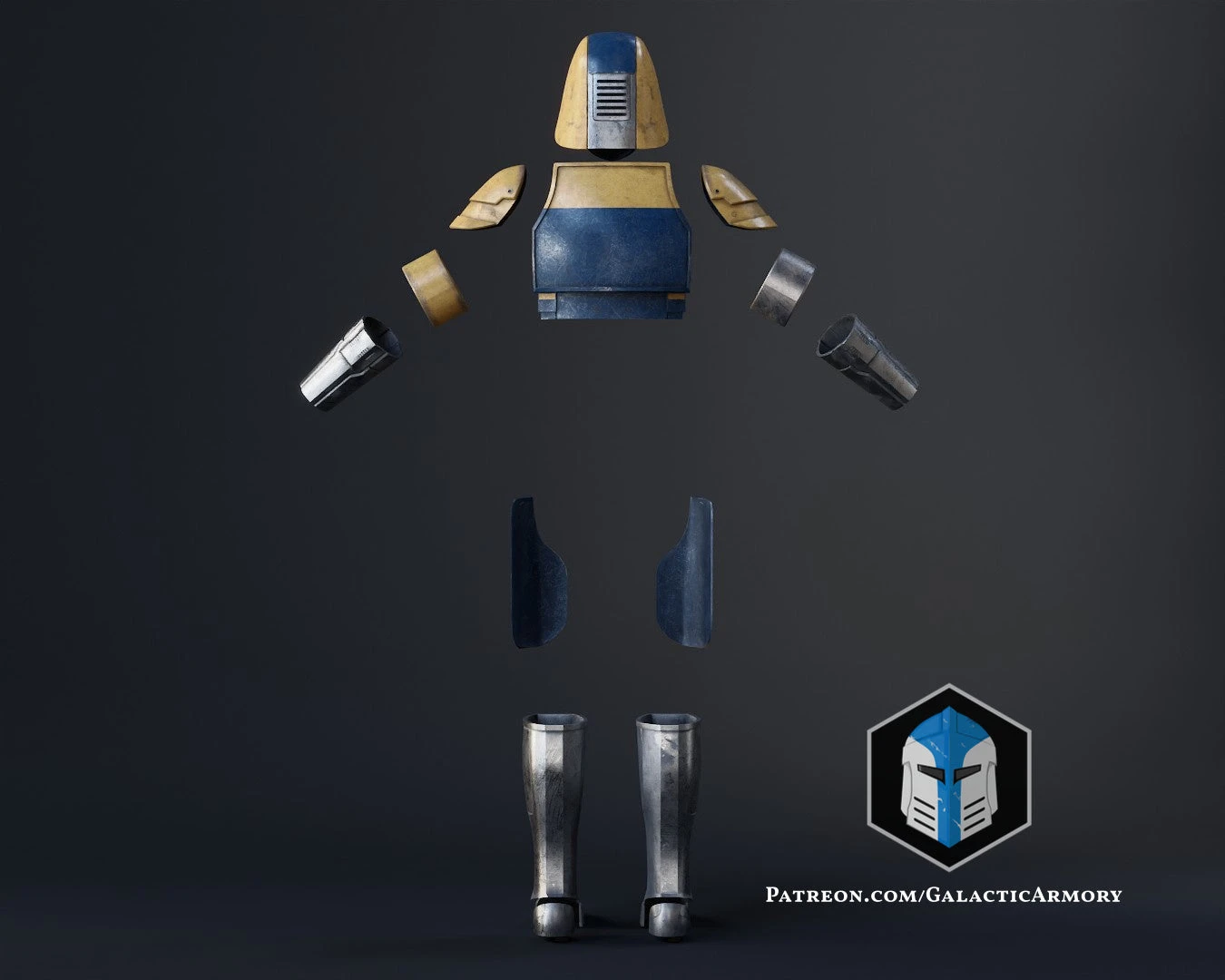 Coruscant Security Force Armor - 3D Print Files 9 Coruscant Security Force Armor - 3D Print Files - Image 7