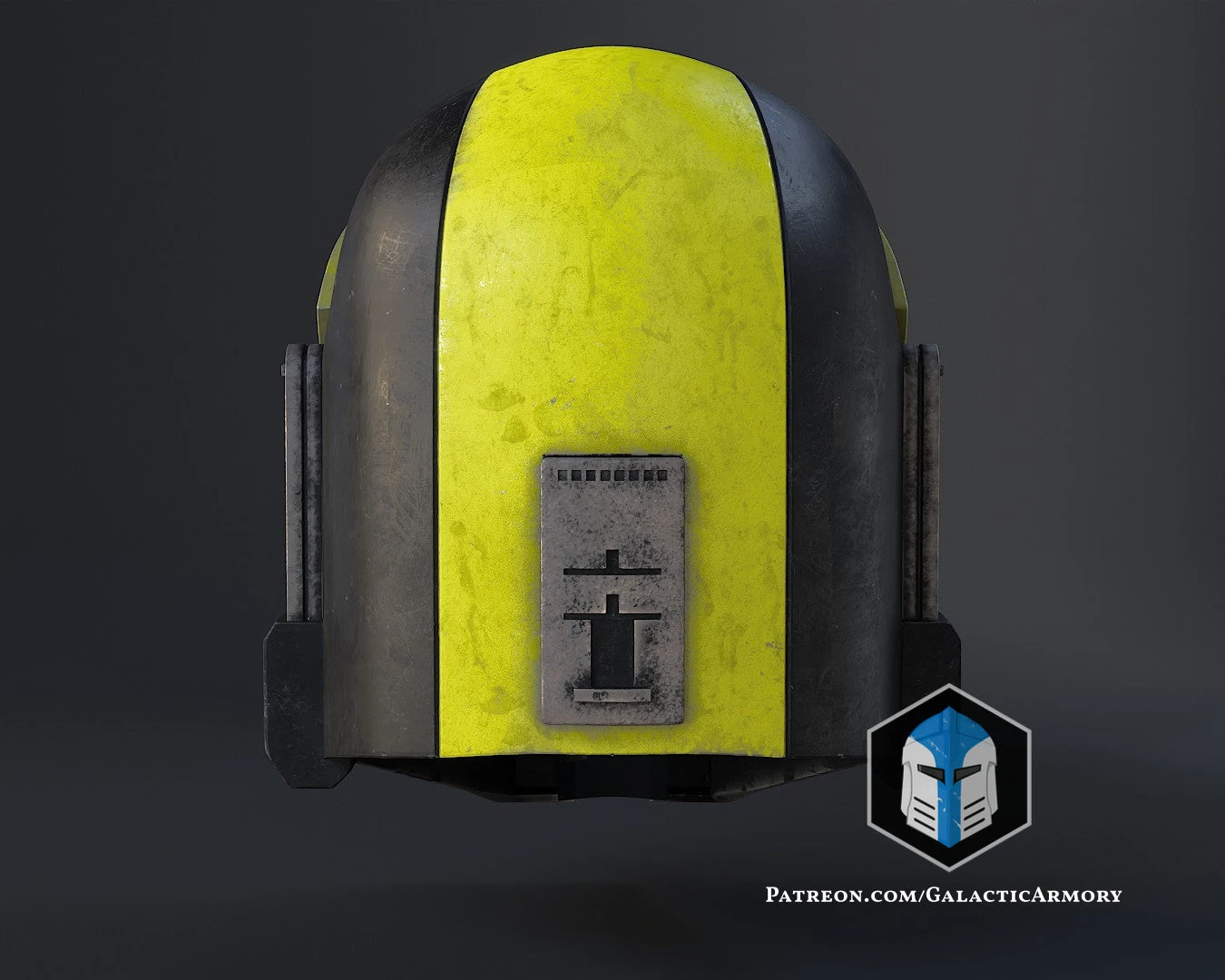 Hazmat Mandalorian Helmet - 3D Print Files 11 Hazmat Mandalorian Helmet - 3D Print Files - Image 9