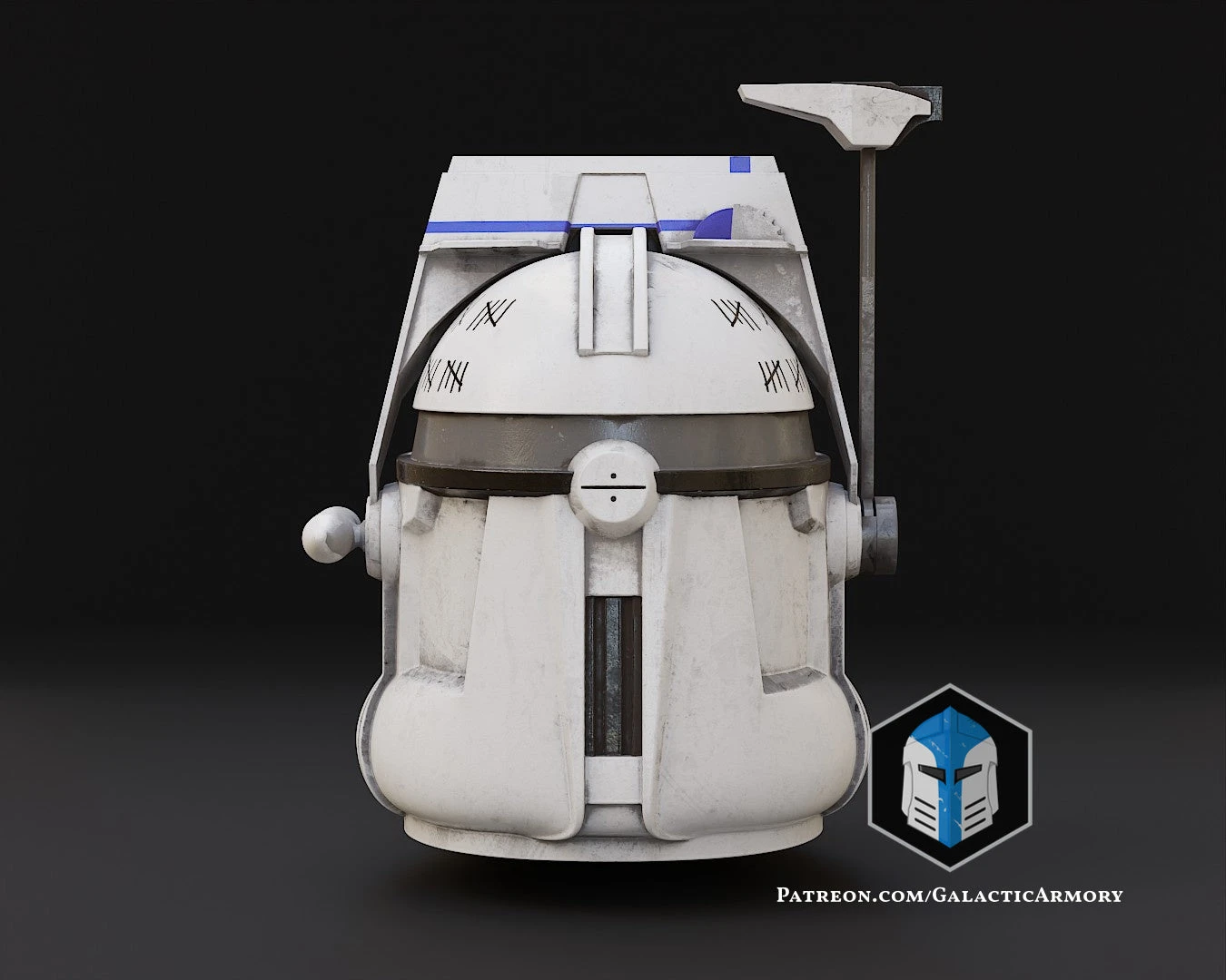 Realistic Captain Rex Helmet - 3D Print Files 18 Realistic Captain Rex Helmet - 3D Print Files - Image 16