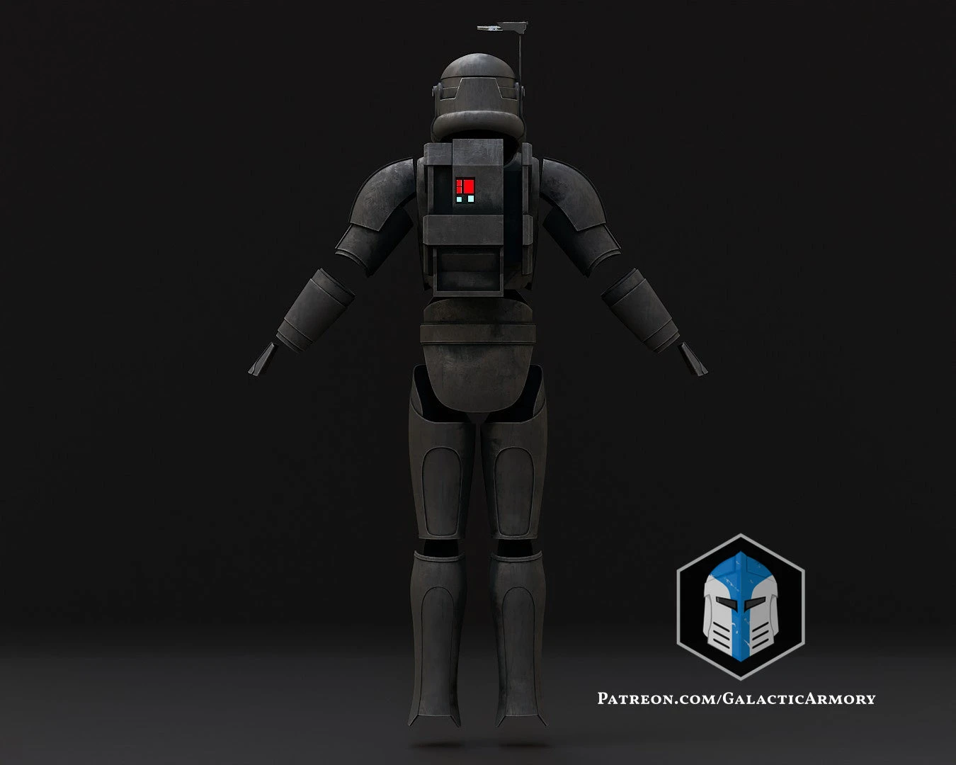 Bad Batch Imperial Crosshair Armor - 3D Print Files 8 Bad Batch Imperial Crosshair Armor - 3D Print Files - Image 6