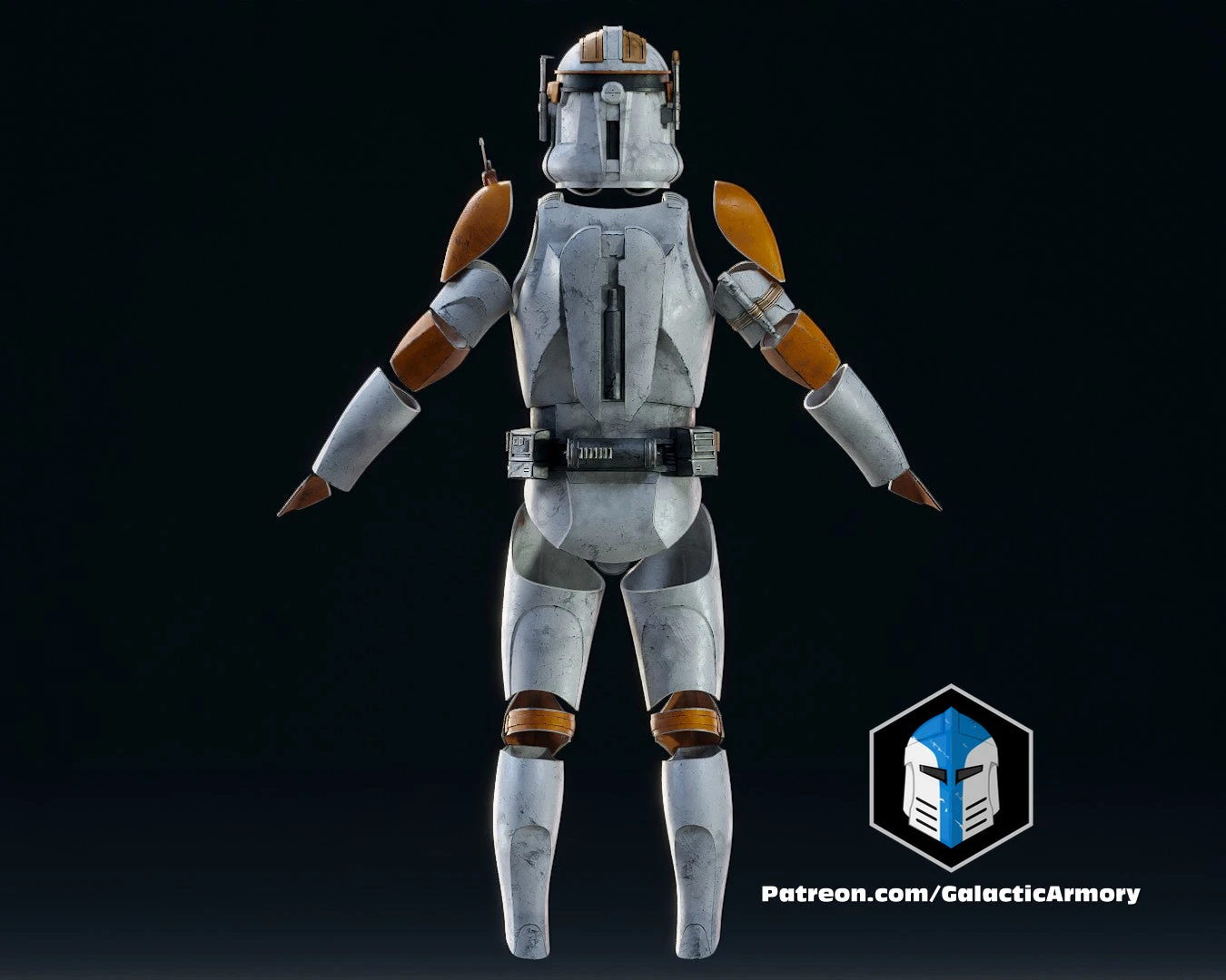 Commander Cody Armor Accessories - 3D Print Files 9 Commander Cody Armor Accessories - 3D Print Files - Image 7