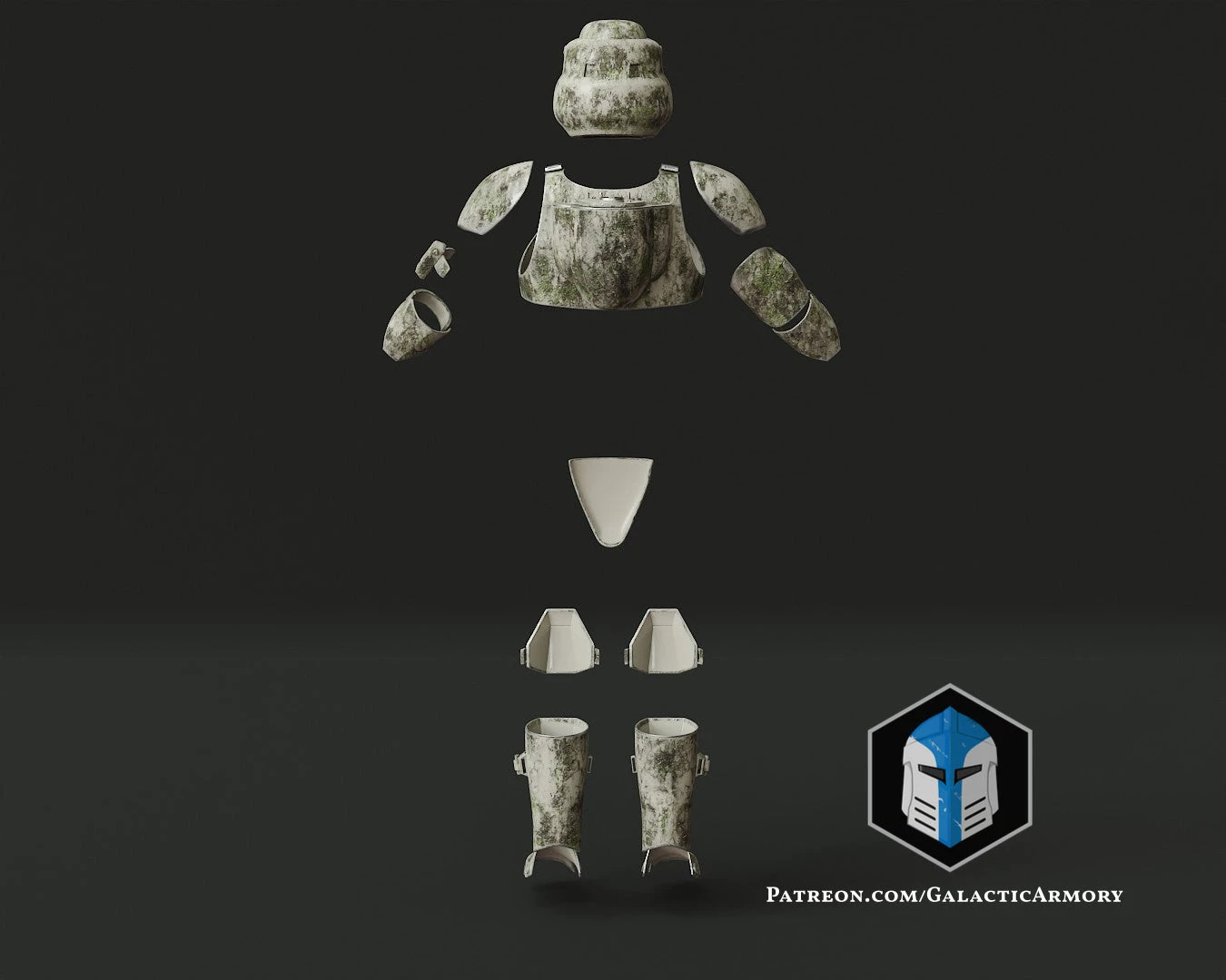 Kashyyyk Clone Trooper Armor - 3D Print Files 10 Kashyyyk Clone Trooper Armor - 3D Print Files - Image 8