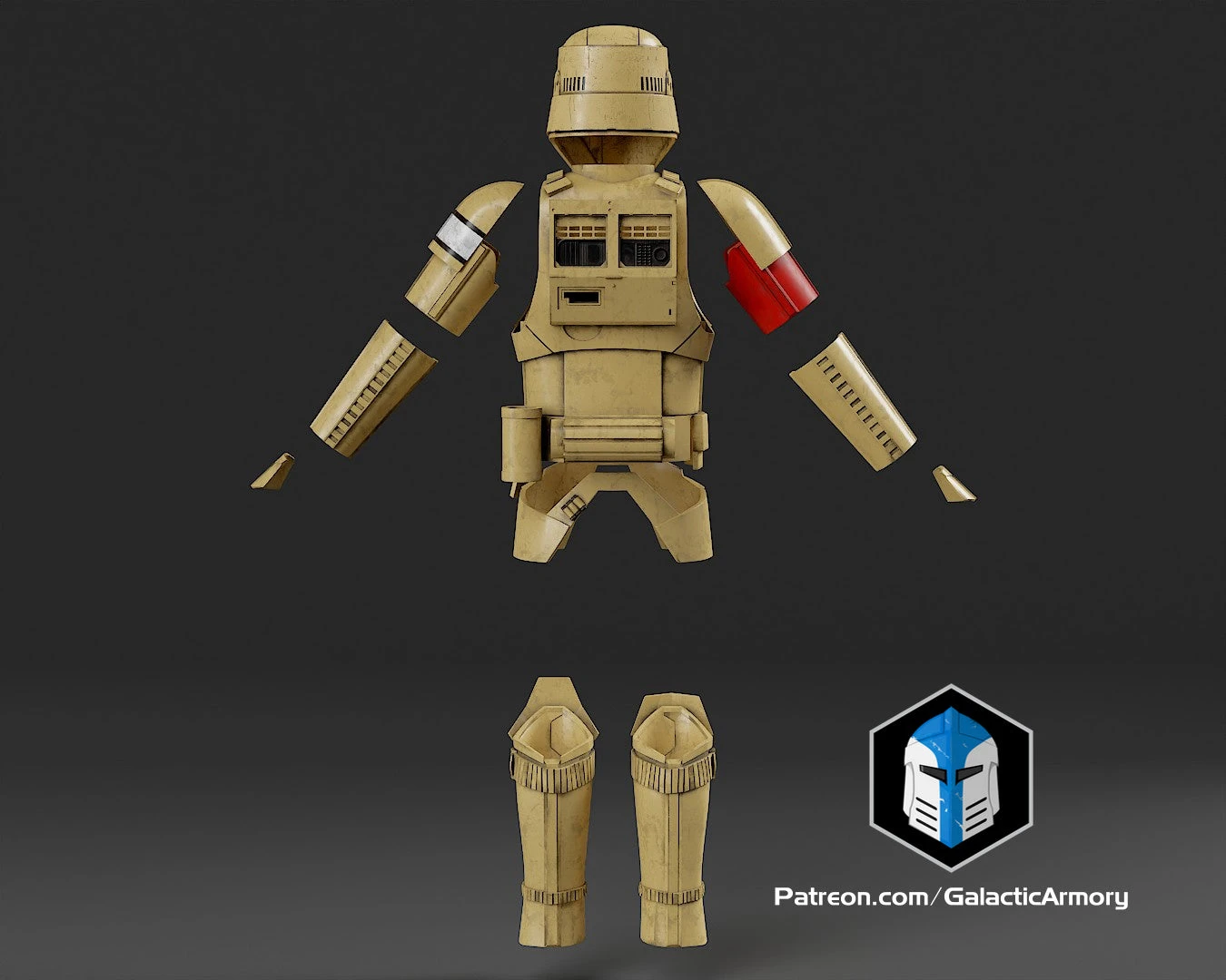 Rogue One Shoretrooper Armor - 3D Print Files 9 Rogue One Shoretrooper Armor - 3D Print Files - Image 7