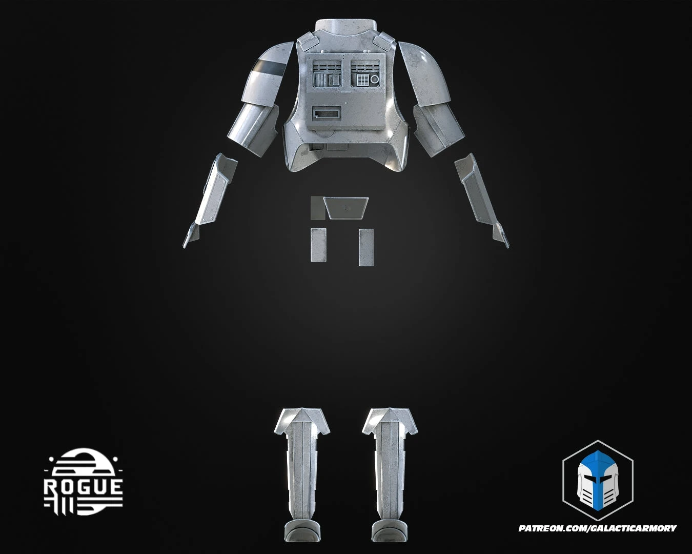 ISB Tactical Armor - 3D Print Files 8 ISB Tactical Armor - 3D Print Files - Image 6