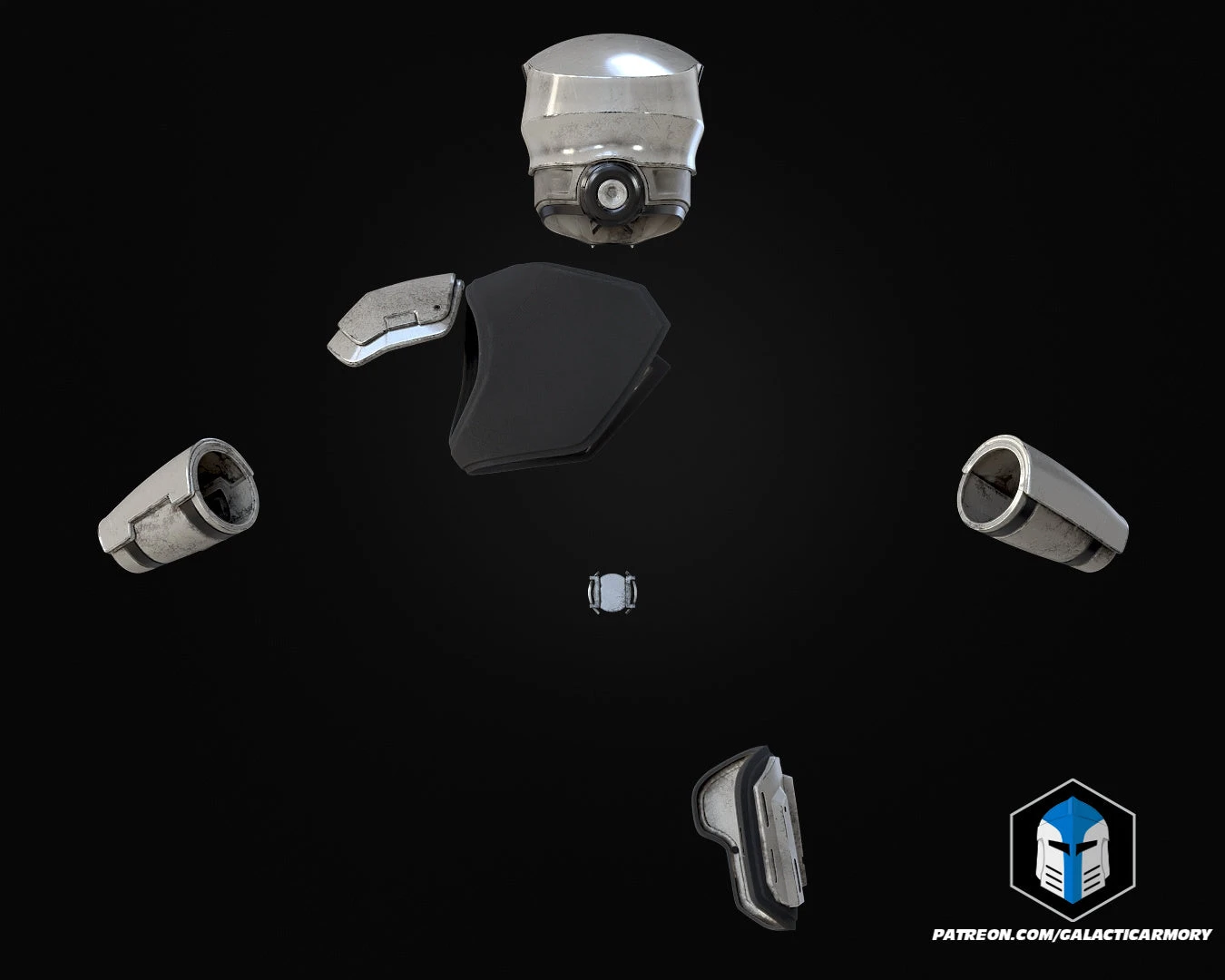 Helldivers 2 - UF-16 Inspector Armor - 3D Print Files 8 Helldivers 2 - UF-16 Inspector Armor - 3D Print Files - Image 6