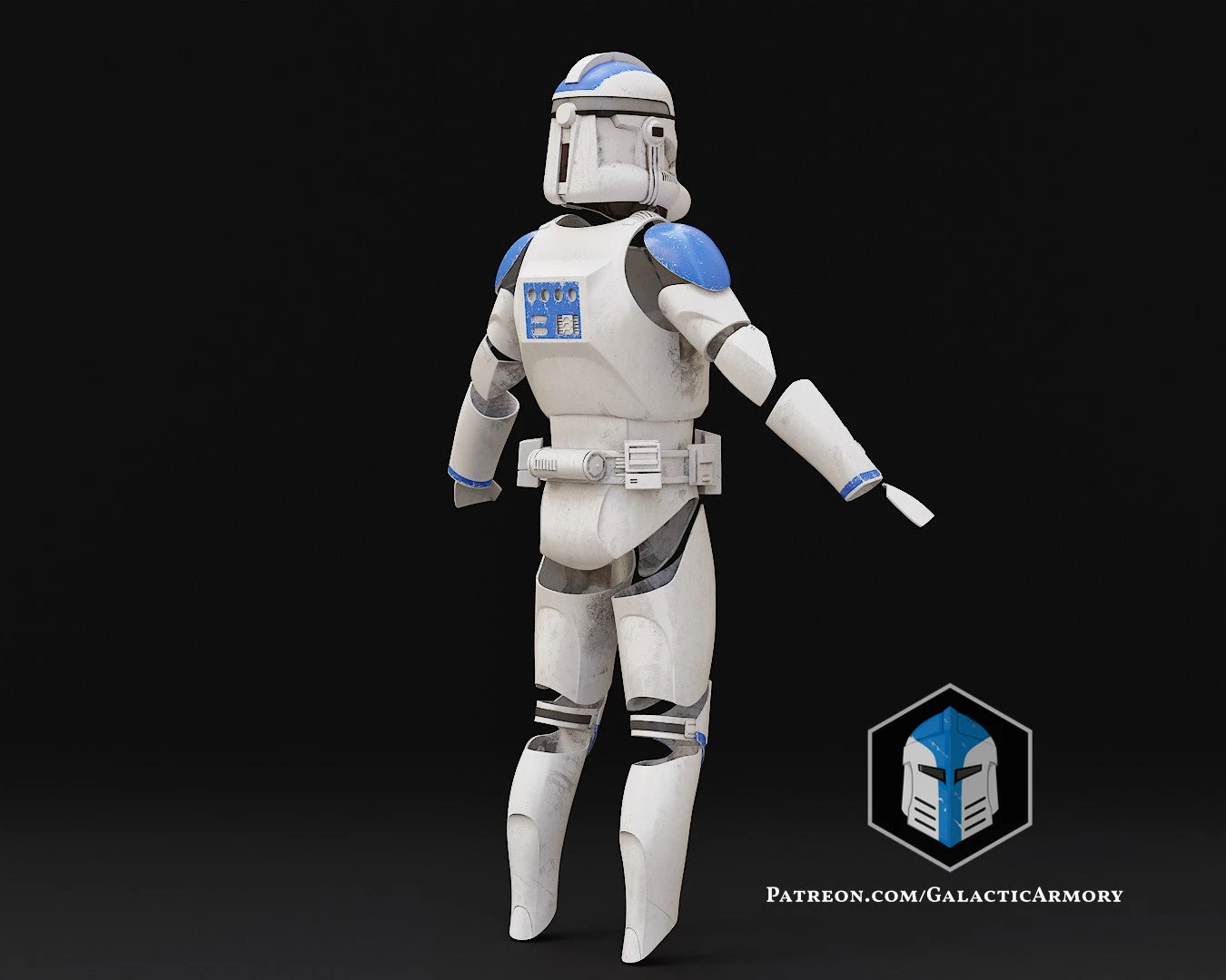Phase 2 Clone Trooper Armor- 3D Print Files 9 Phase 2 Clone Trooper Armor- 3D Print Files - Image 7