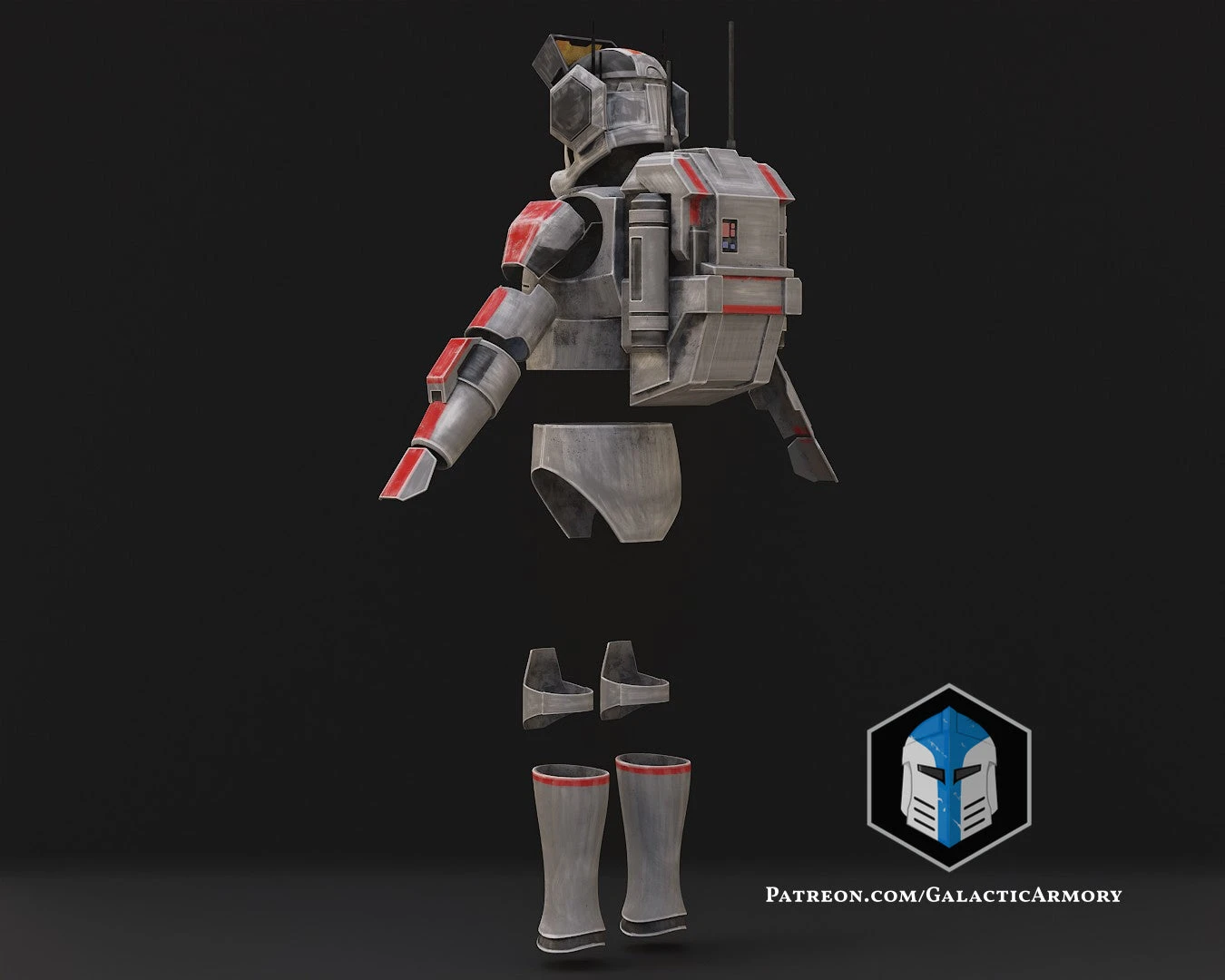 Bad Batch Tech Armor - 3D Print Files 12 Bad Batch Tech Armor - 3D Print Files - Image 10