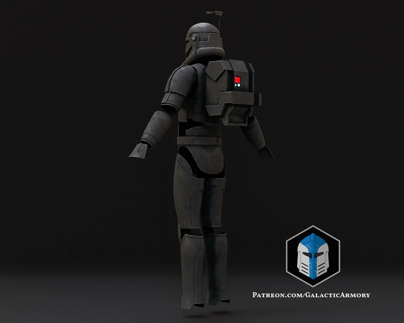 Bad Batch Imperial Crosshair Armor - 3D Print Files 9 Bad Batch Imperial Crosshair Armor - 3D Print Files - Image 7
