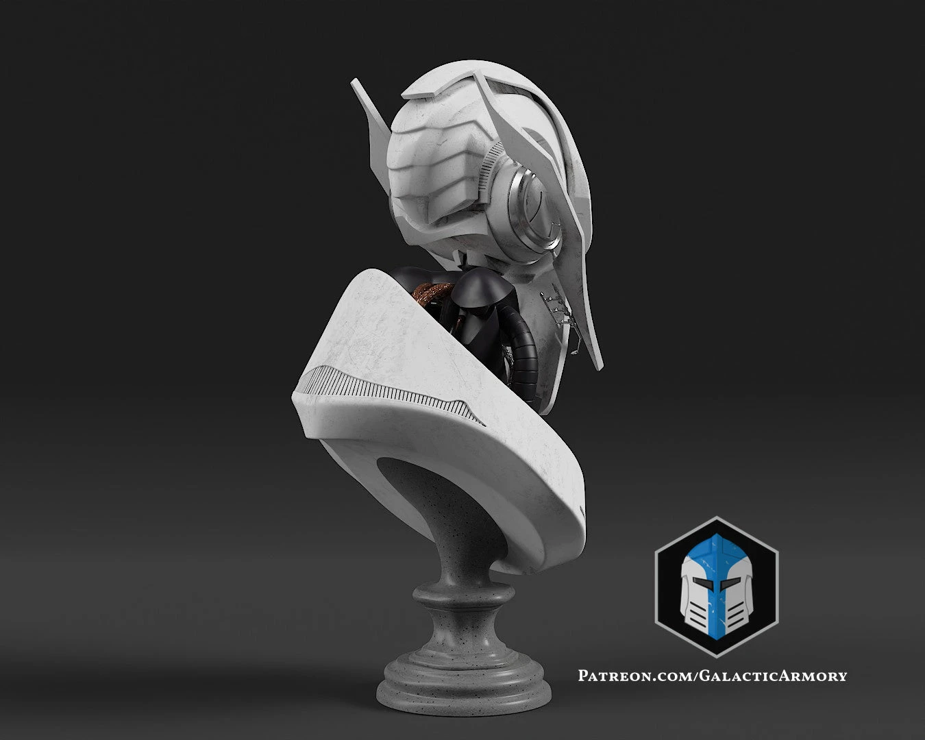 General Grievous Bust - 3D Print Files 11 General Grievous Bust - 3D Print Files - Image 9