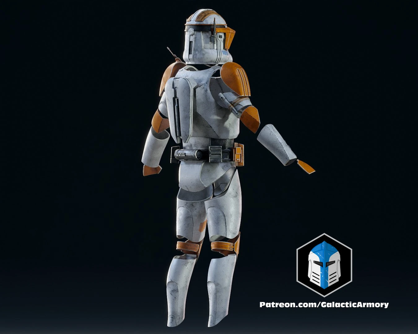 Commander Cody Armor Accessories - 3D Print Files 10 Commander Cody Armor Accessories - 3D Print Files - Image 8