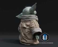 Grogu Figurine - Pose 1 - 3D Print Files -Galactic Armory Store 10005 1 c0b47357 6774 48cc b30f 5b04422c17c3