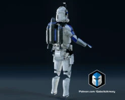 Realistic Captain Rex Armor - 3D Print Files 19 Realistic Captain Rex Armor - 3D Print Files -Galactic Armory Store 10005 3
