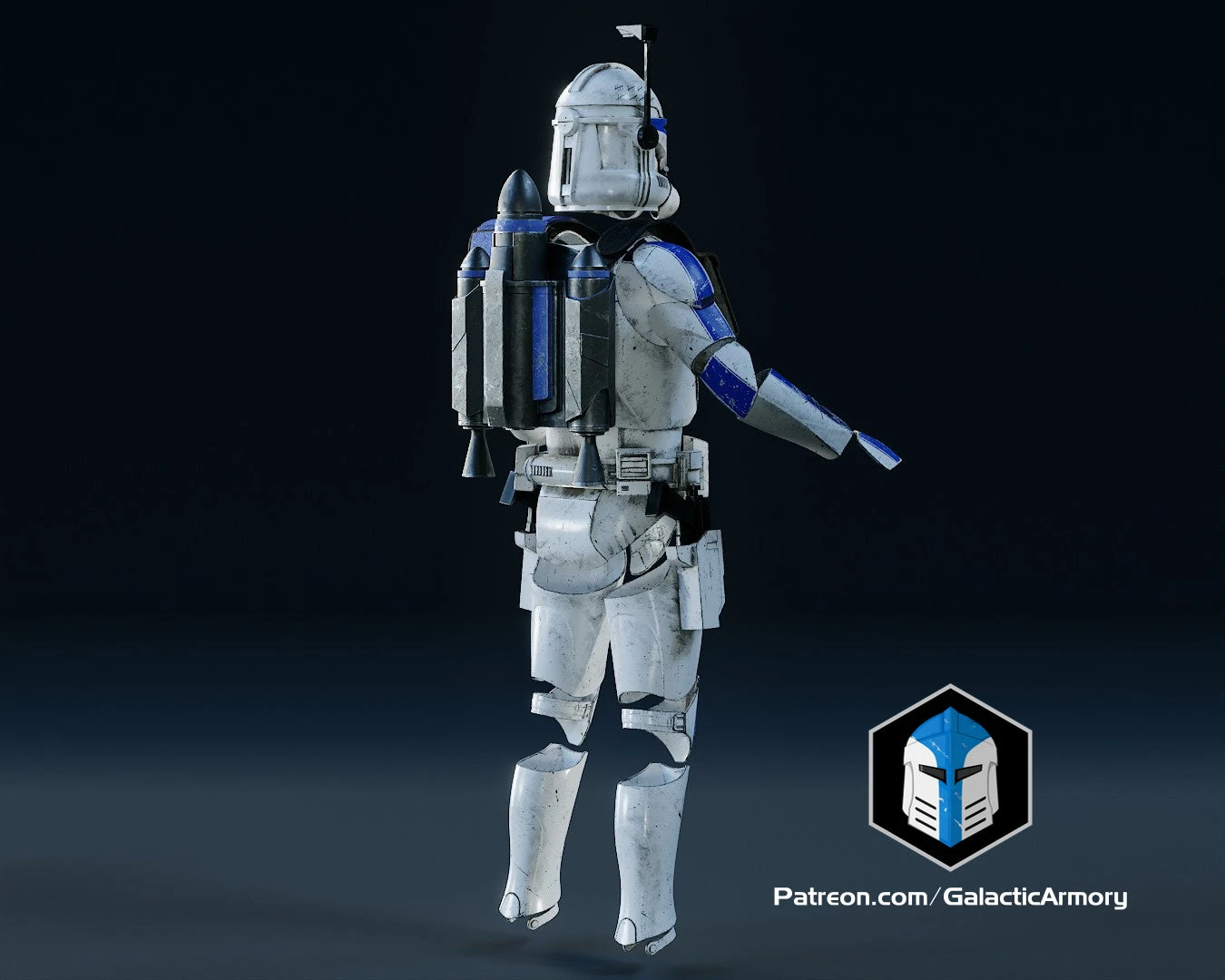 Realistic Captain Rex Armor - 3D Print Files 9 Realistic Captain Rex Armor - 3D Print Files - Image 7