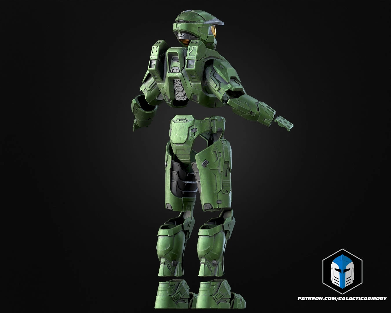 Master Chief Mark 6 Armor - 3D Print Files 9 Master Chief Mark 6 Armor - 3D Print Files - Image 7