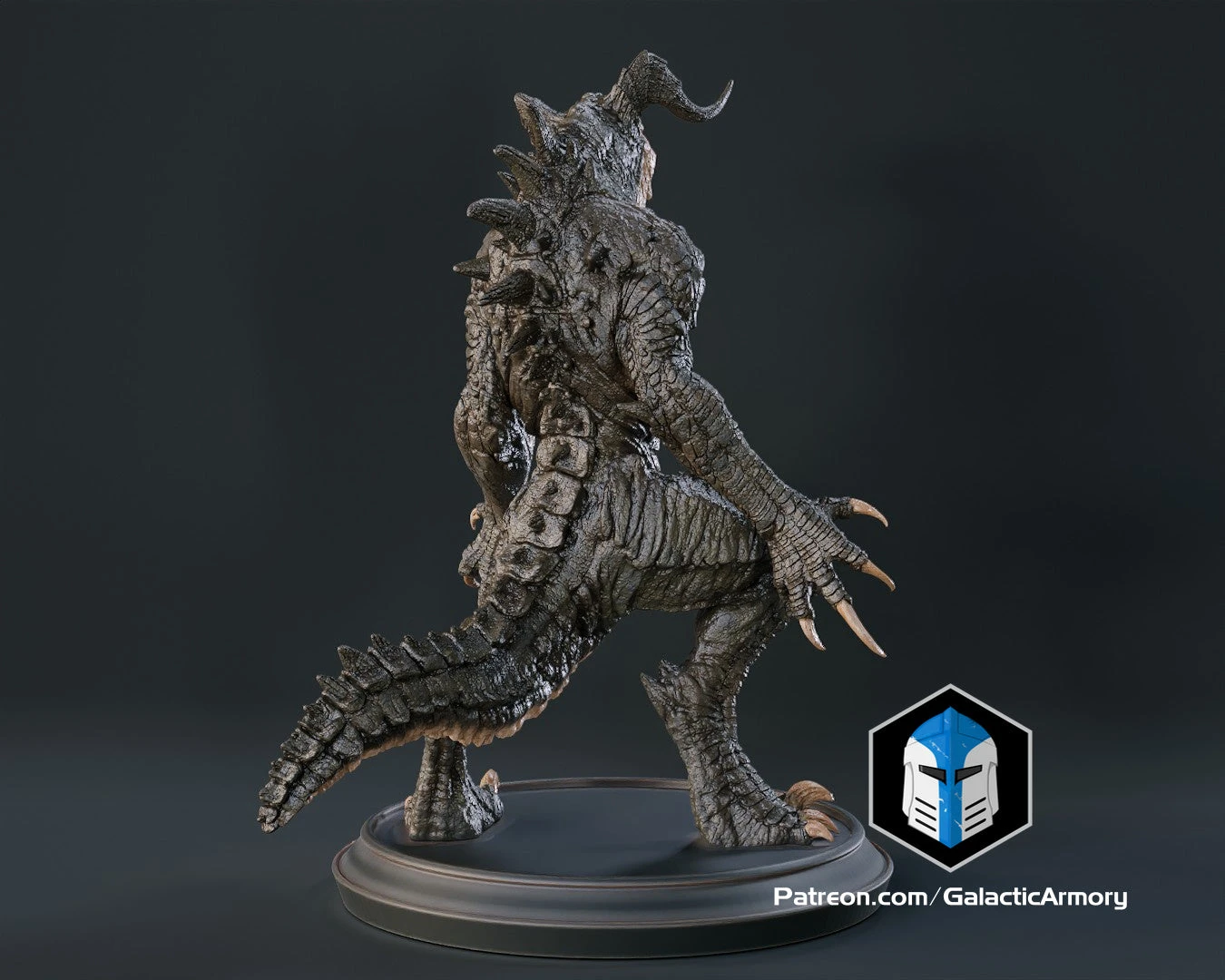 Deathclaw Figurine - 3D Print Files 11 Deathclaw Figurine - 3D Print Files - Image 9