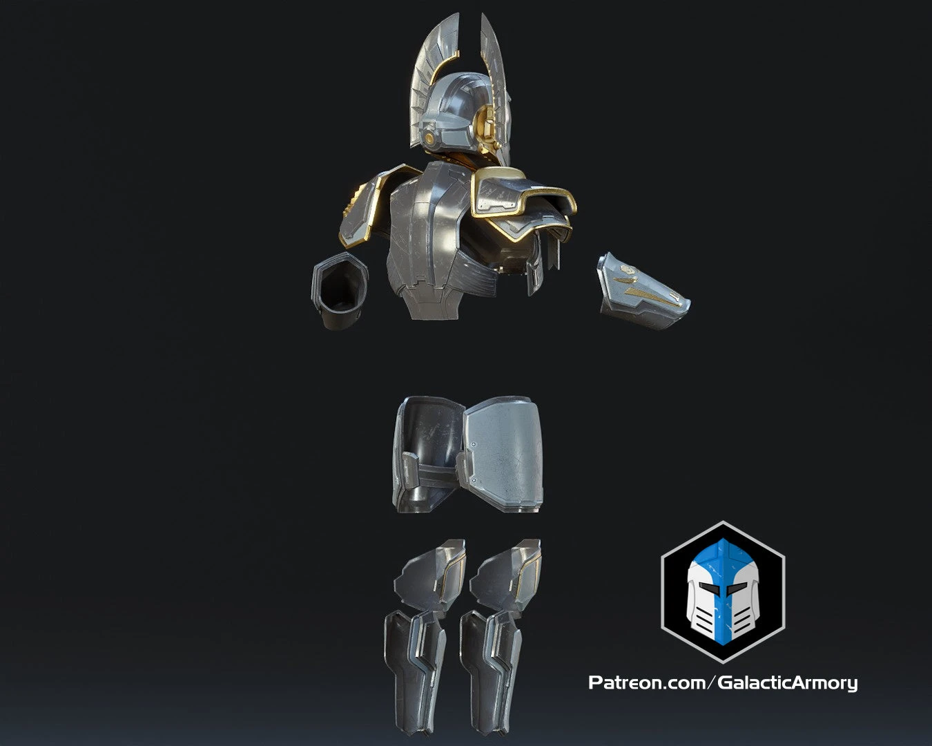 Helldivers 2 Armor - Savior Of The Free - 3D Print Files 10 Helldivers 2 Armor - Savior Of The Free - 3D Print Files - Image 8