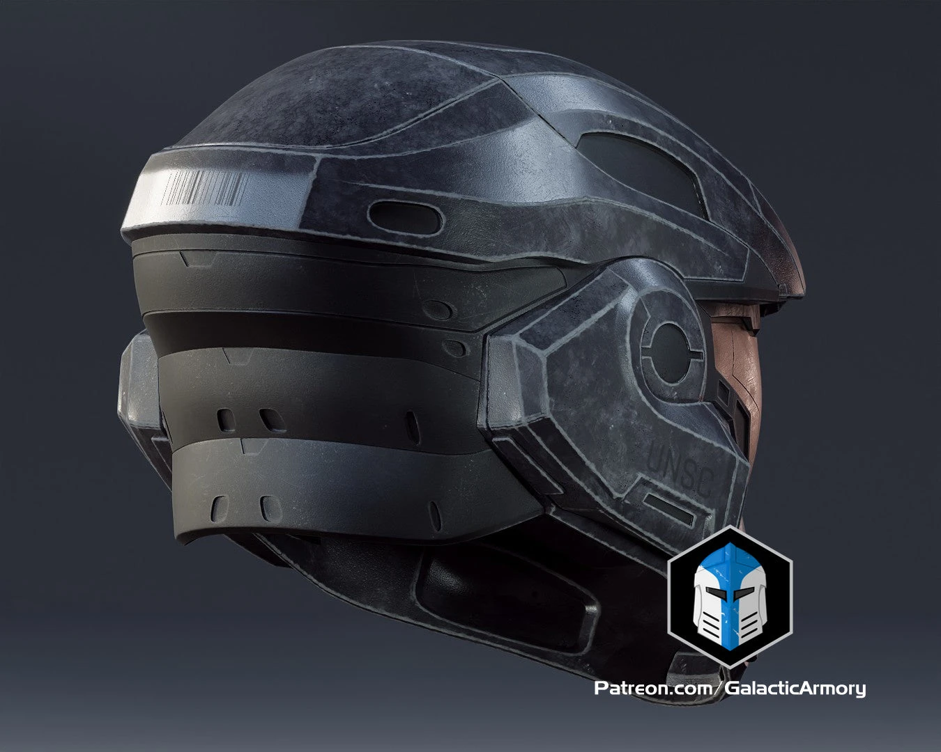 Reach Noble 6 Helmet - 3D Print Files 12 Reach Noble 6 Helmet - 3D Print Files - Image 10