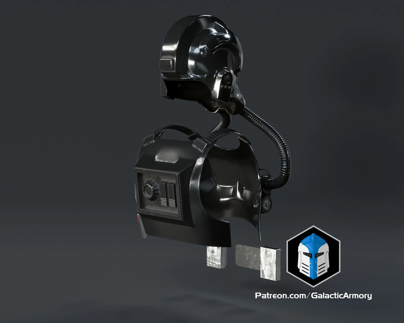 Tie Fighter Pilot Armor - 3D Print Files 9 Tie Fighter Pilot Armor - 3D Print Files - Image 7