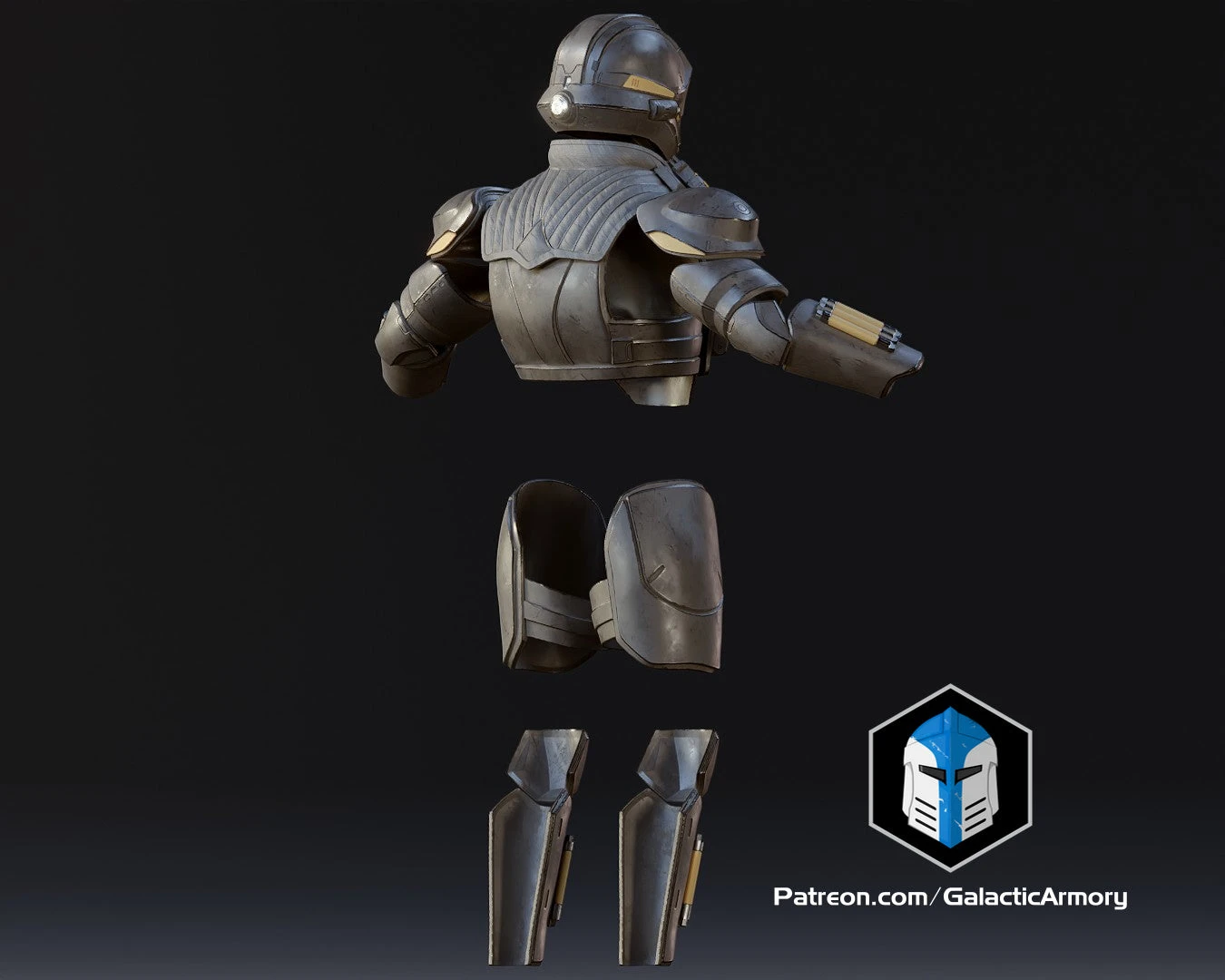 Helldivers 2 - Juggernaut Armor - 3D Print Files 8 Helldivers 2 - Juggernaut Armor - 3D Print Files - Image 6