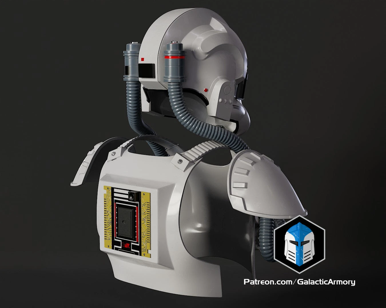 AT-AT Driver Armor - 3D Print Files 9 AT-AT Driver Armor - 3D Print Files - Image 7