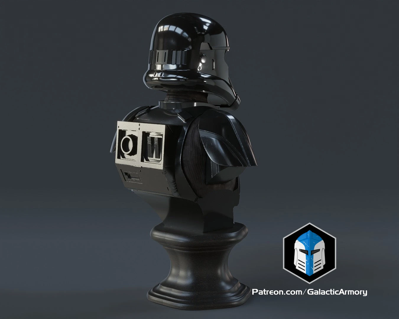 Death Trooper Bust - 3D Print Files 11 Death Trooper Bust - 3D Print Files - Image 9
