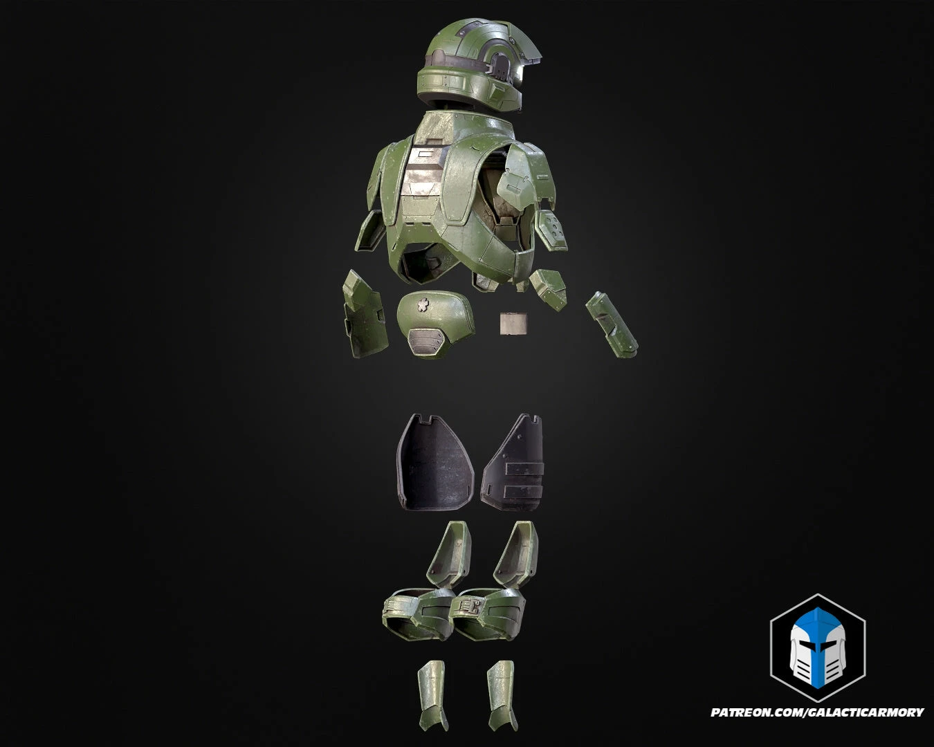 UNSC Marine Armor - 3D Print Files 9 UNSC Marine Armor - 3D Print Files - Image 7
