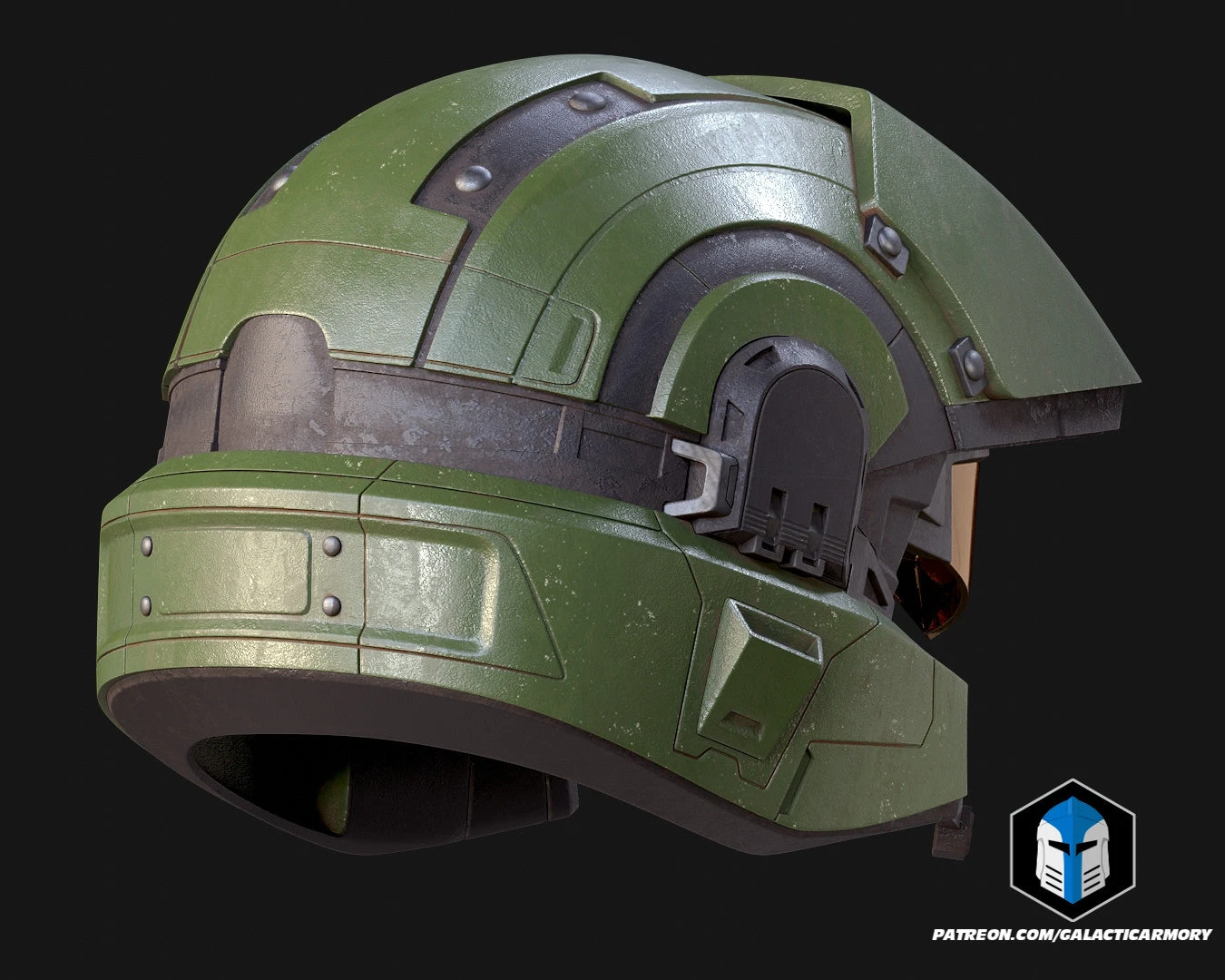 UNSC Marine Helmet - 3D Print Files 12 UNSC Marine Helmet - 3D Print Files - Image 10