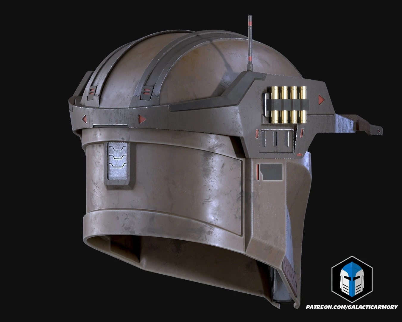 Cowboy Mando Helmet - 3D Print Files 12 Cowboy Mando Helmet - 3D Print Files - Image 10