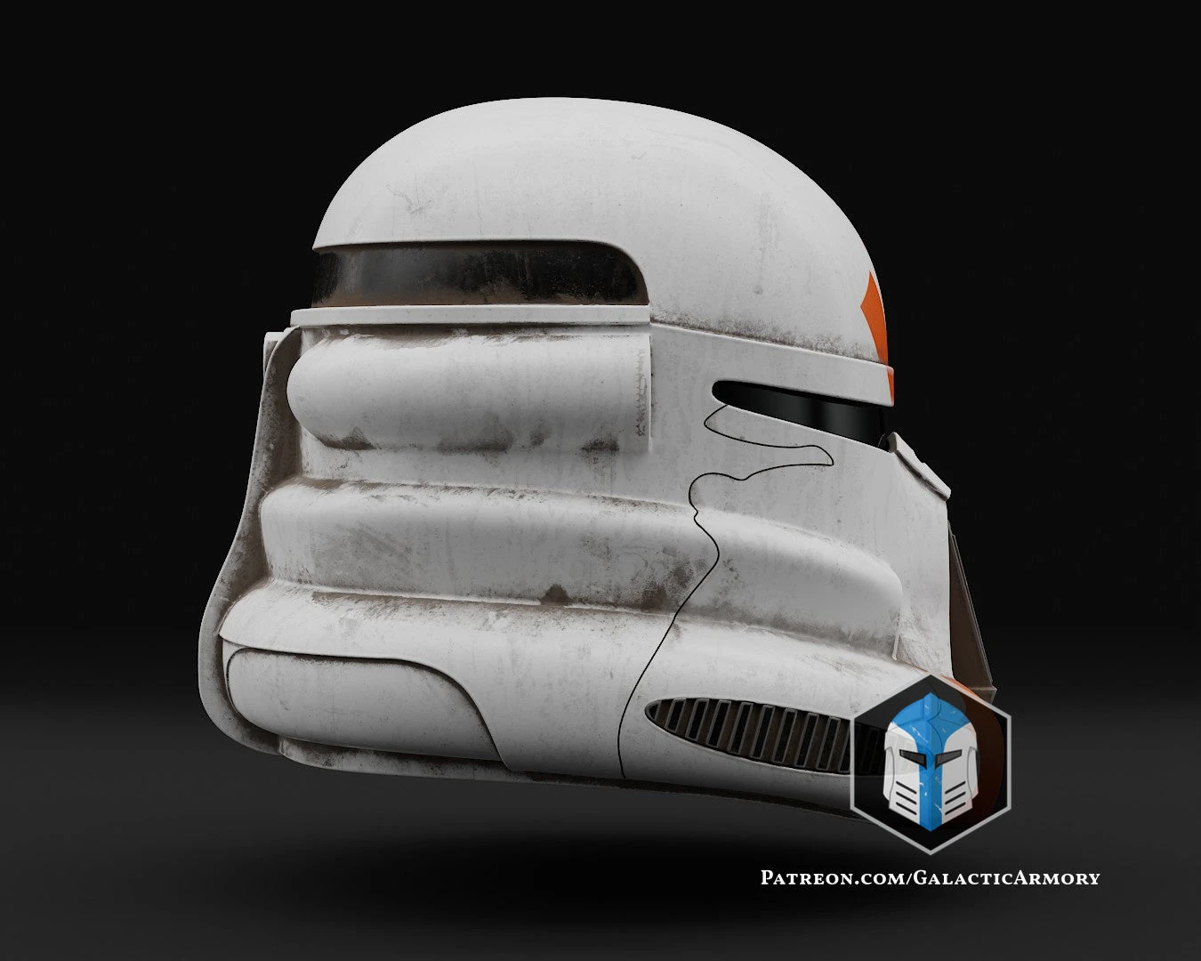 Airborne Clone Trooper Helmet - 3D Print Files 12 Airborne Clone Trooper Helmet - 3D Print Files - Image 10