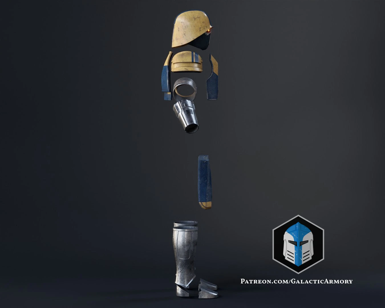 Coruscant Security Force Armor - 3D Print Files 11 Coruscant Security Force Armor - 3D Print Files - Image 9
