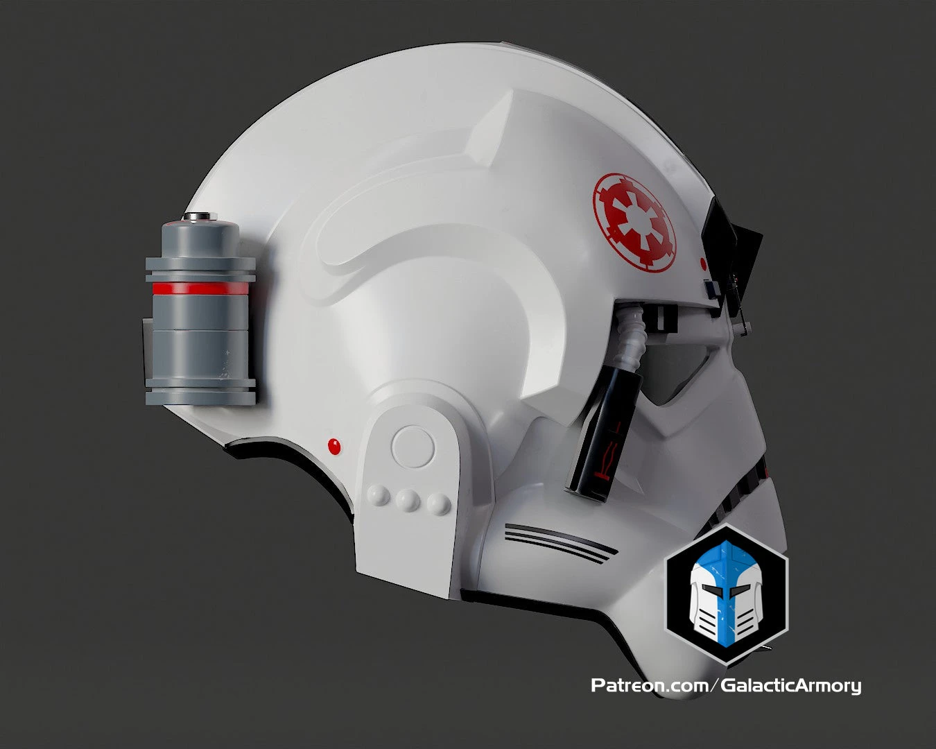 AT-AT Driver Helmet - 3D Print Files 13 AT-AT Driver Helmet - 3D Print Files - Image 11