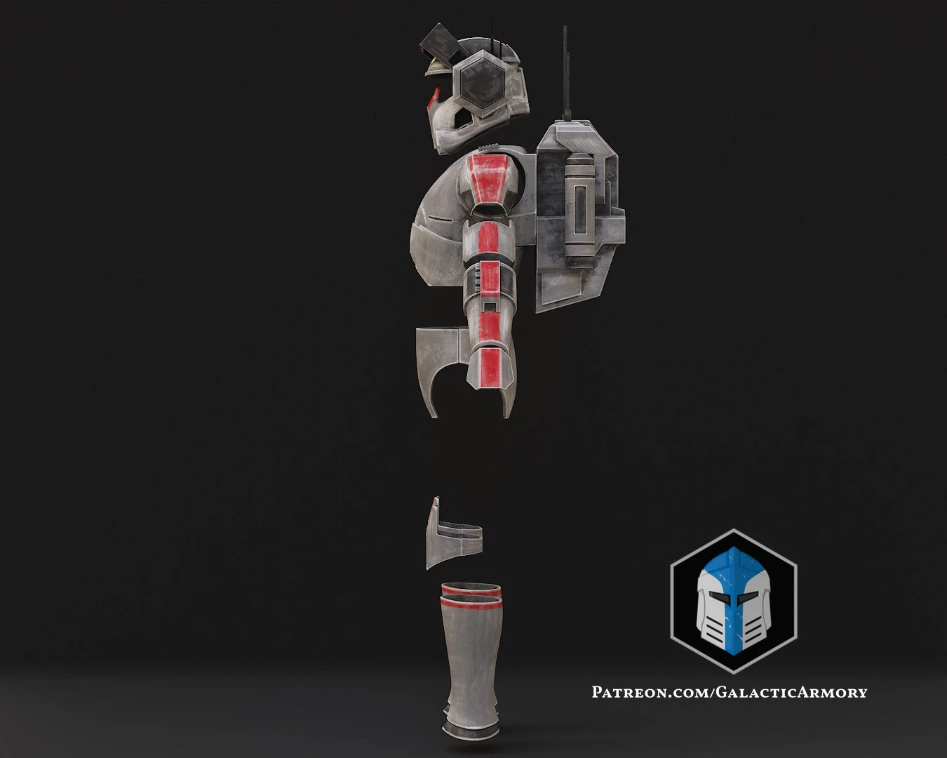 Bad Batch Tech Armor - 3D Print Files 13 Bad Batch Tech Armor - 3D Print Files - Image 11