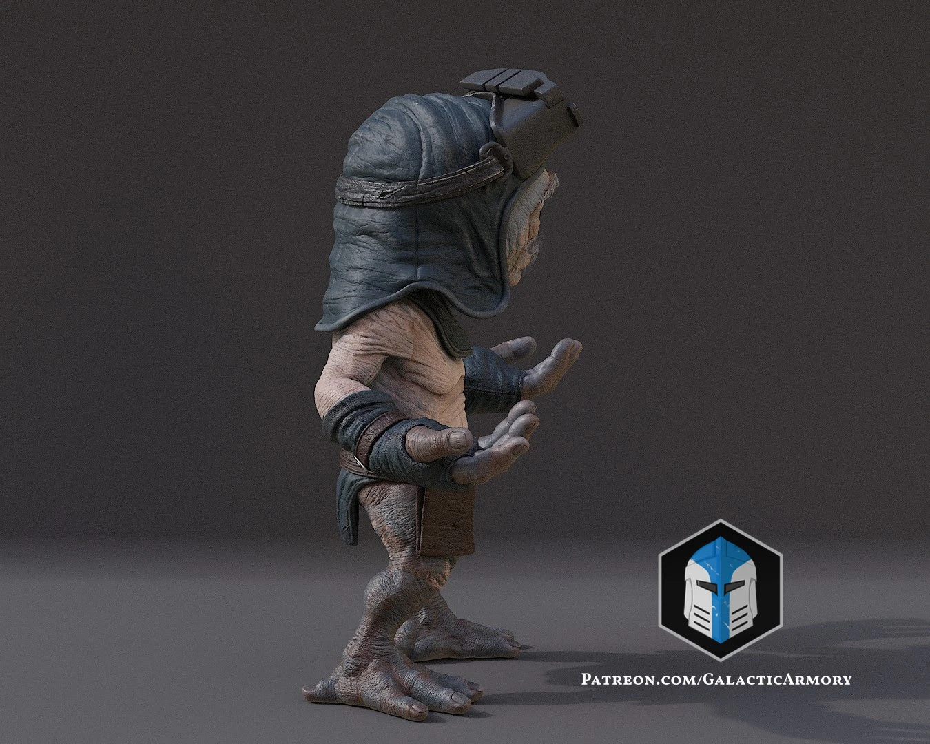 Babu Frik Figurine - 3D Print Files 12 Babu Frik Figurine - 3D Print Files - Image 10