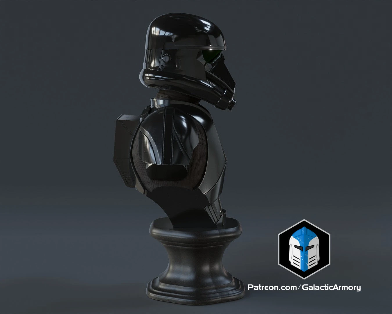 Death Trooper Bust - 3D Print Files 12 Death Trooper Bust - 3D Print Files - Image 10