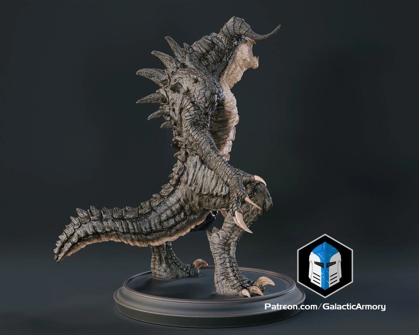 Deathclaw Figurine - 3D Print Files 12 Deathclaw Figurine - 3D Print Files - Image 10