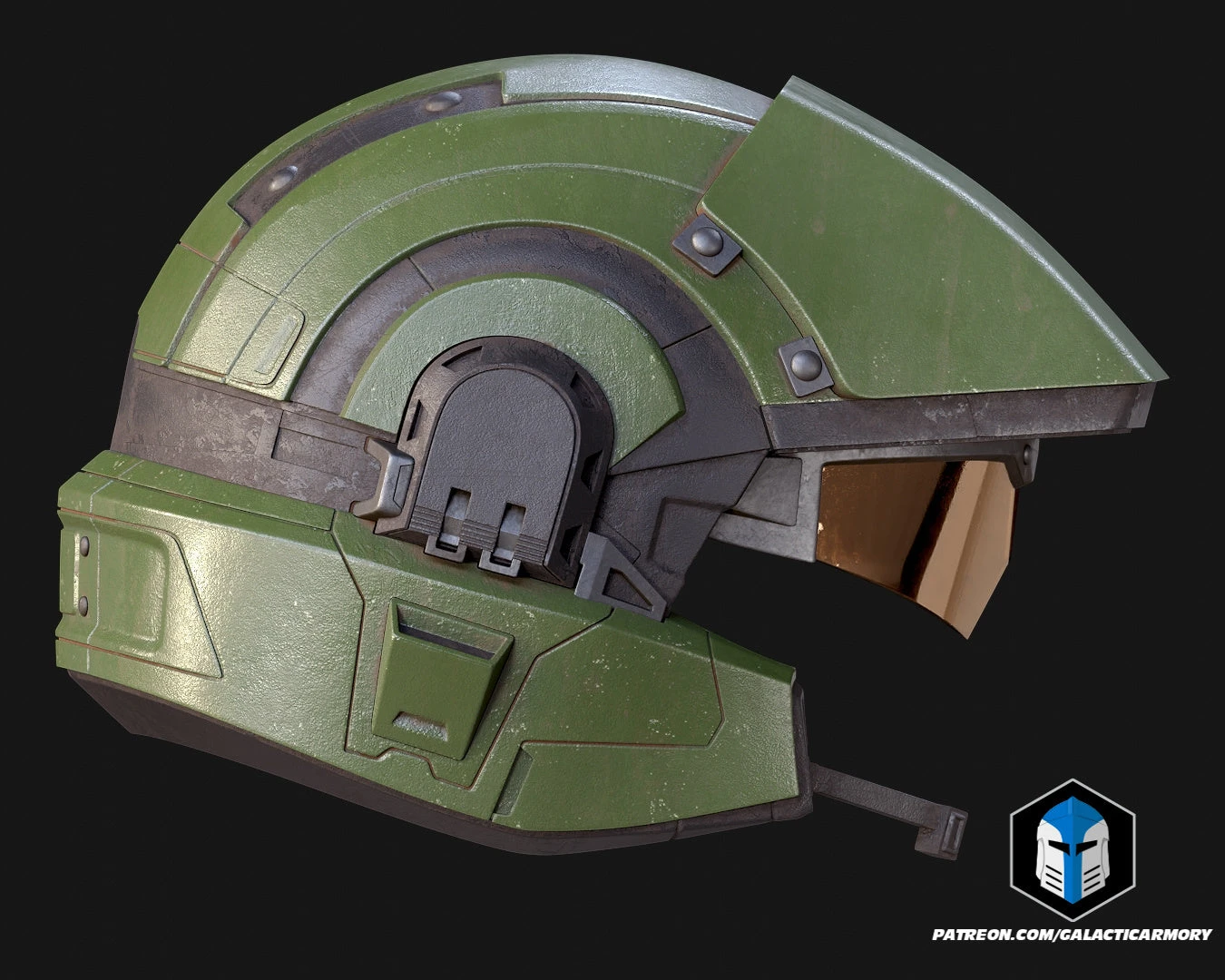 UNSC Marine Helmet - 3D Print Files 13 UNSC Marine Helmet - 3D Print Files - Image 11